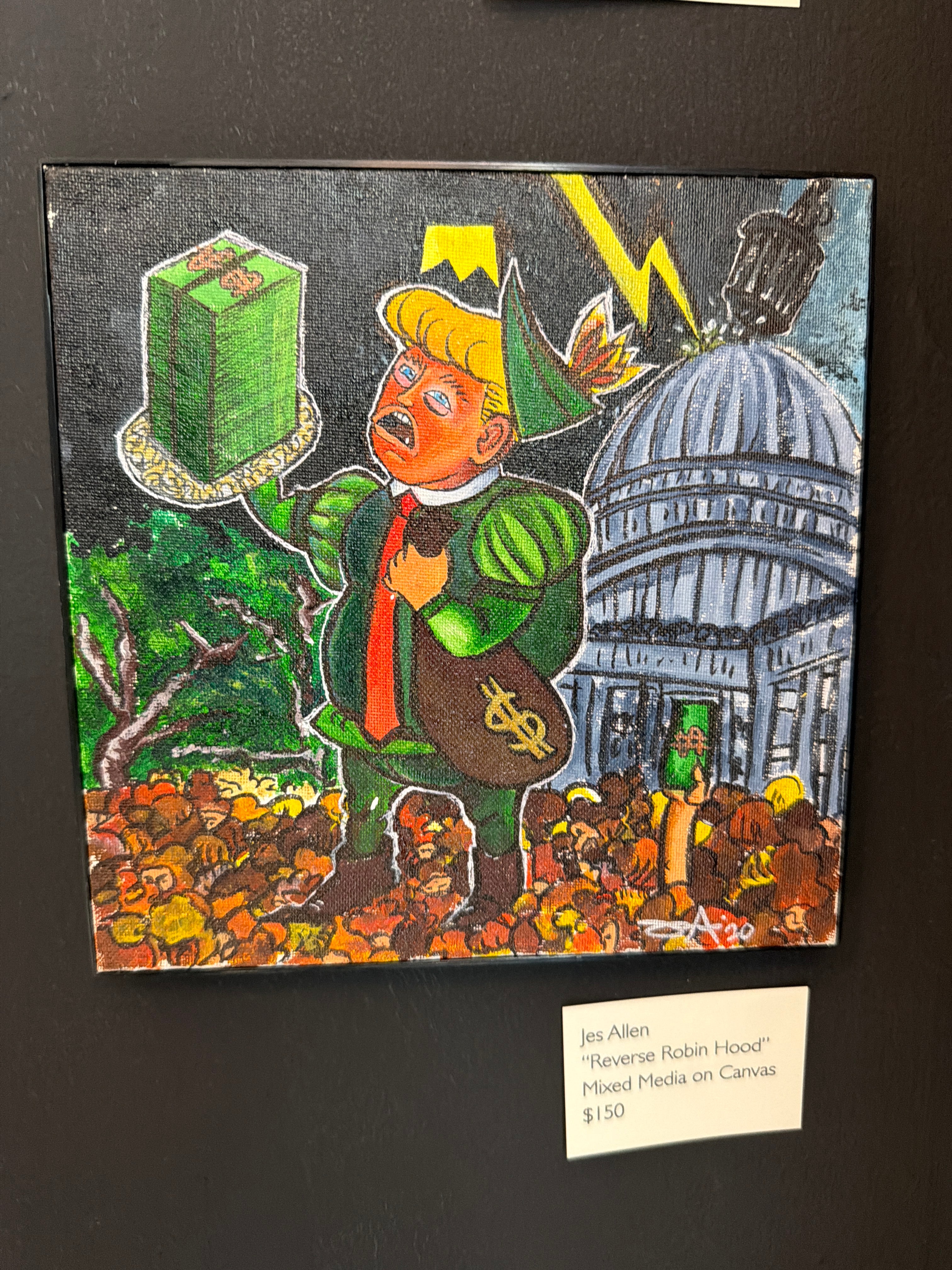 Doomscroll: Jes Allen: Reverse Robin Hood