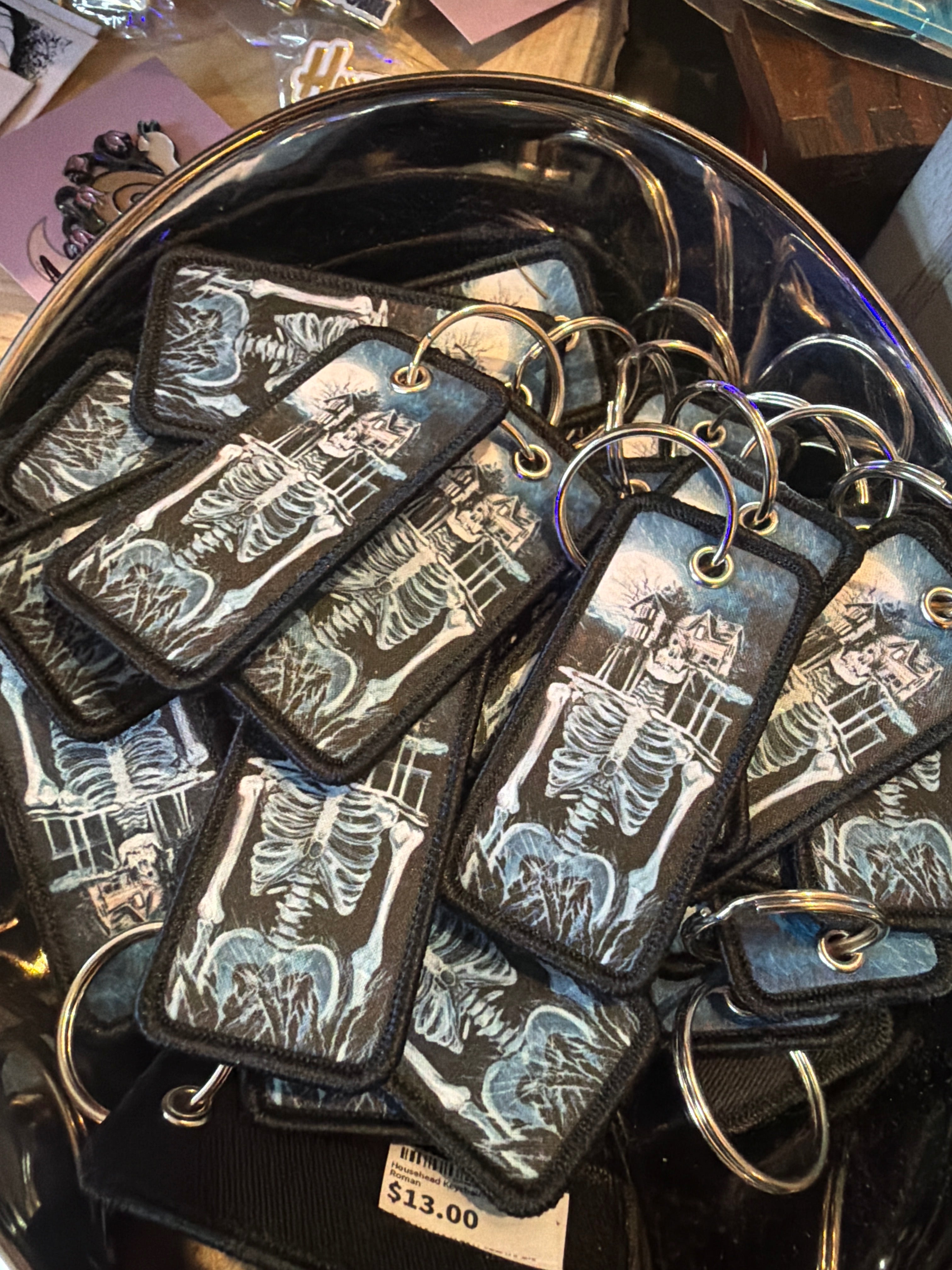 Househead Keychain by Bailey Roman