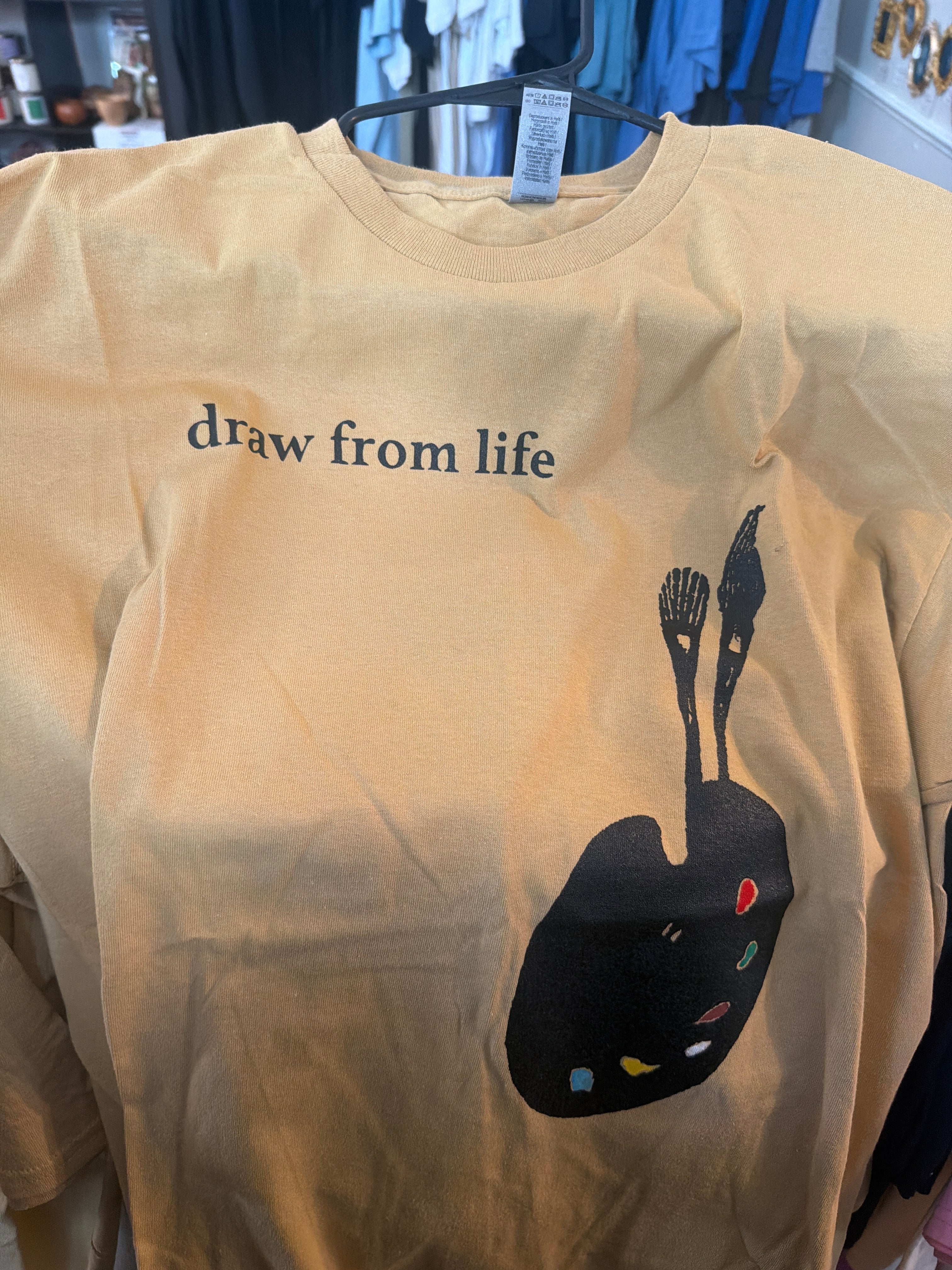Fred Miller: T-Shirt: Draw From Life