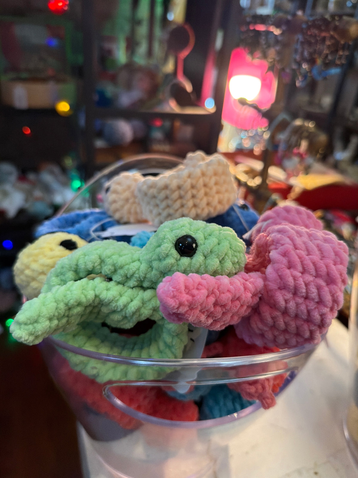 Crocheted Snake Slap Bracelet by Tales of a Hooker