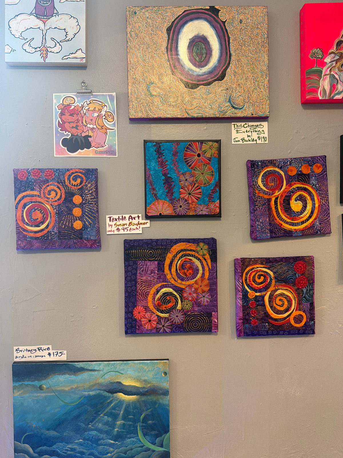 Textile Art by Susan Backner