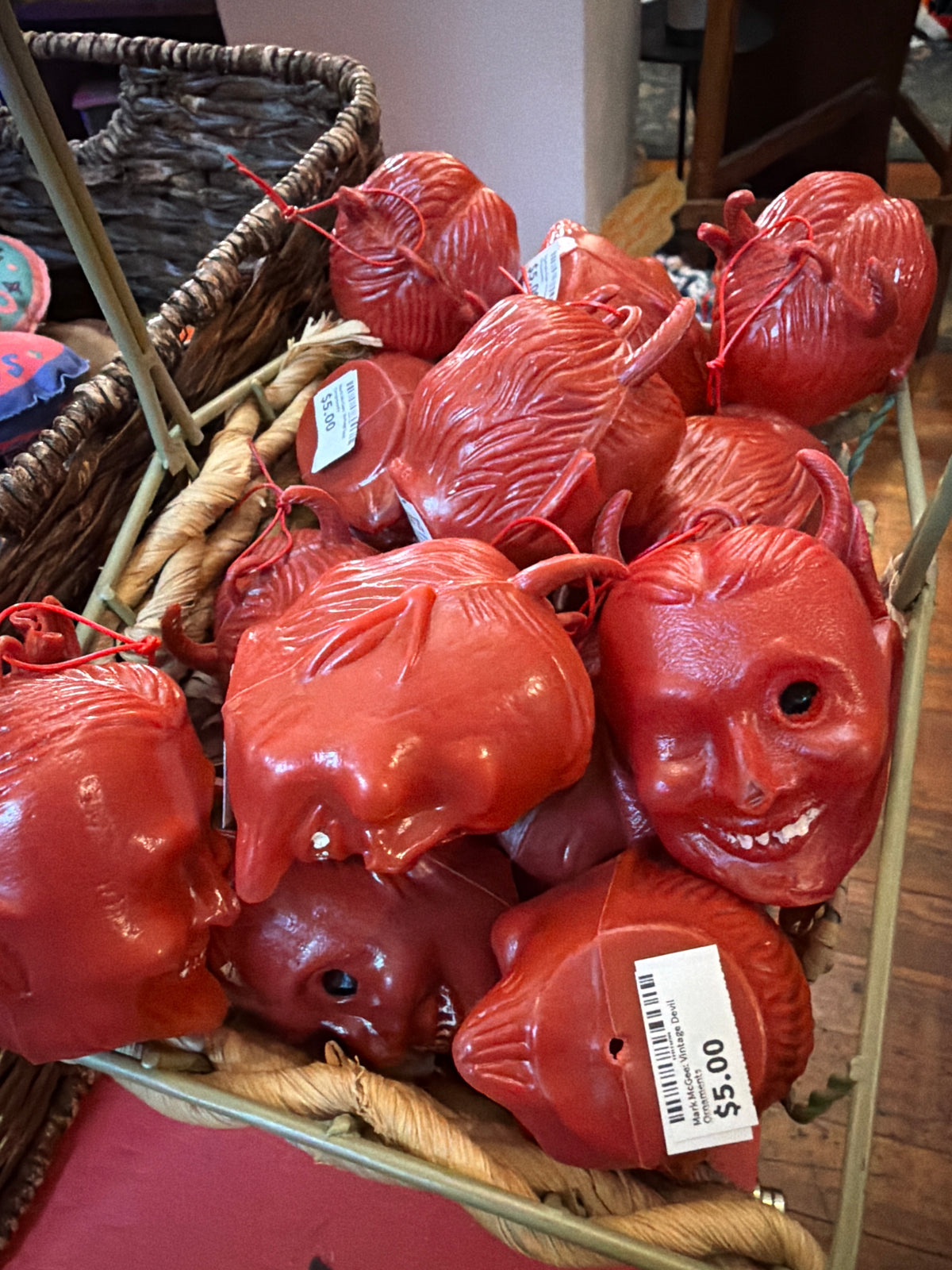 Mark McGee: Vintage Devil Ornaments