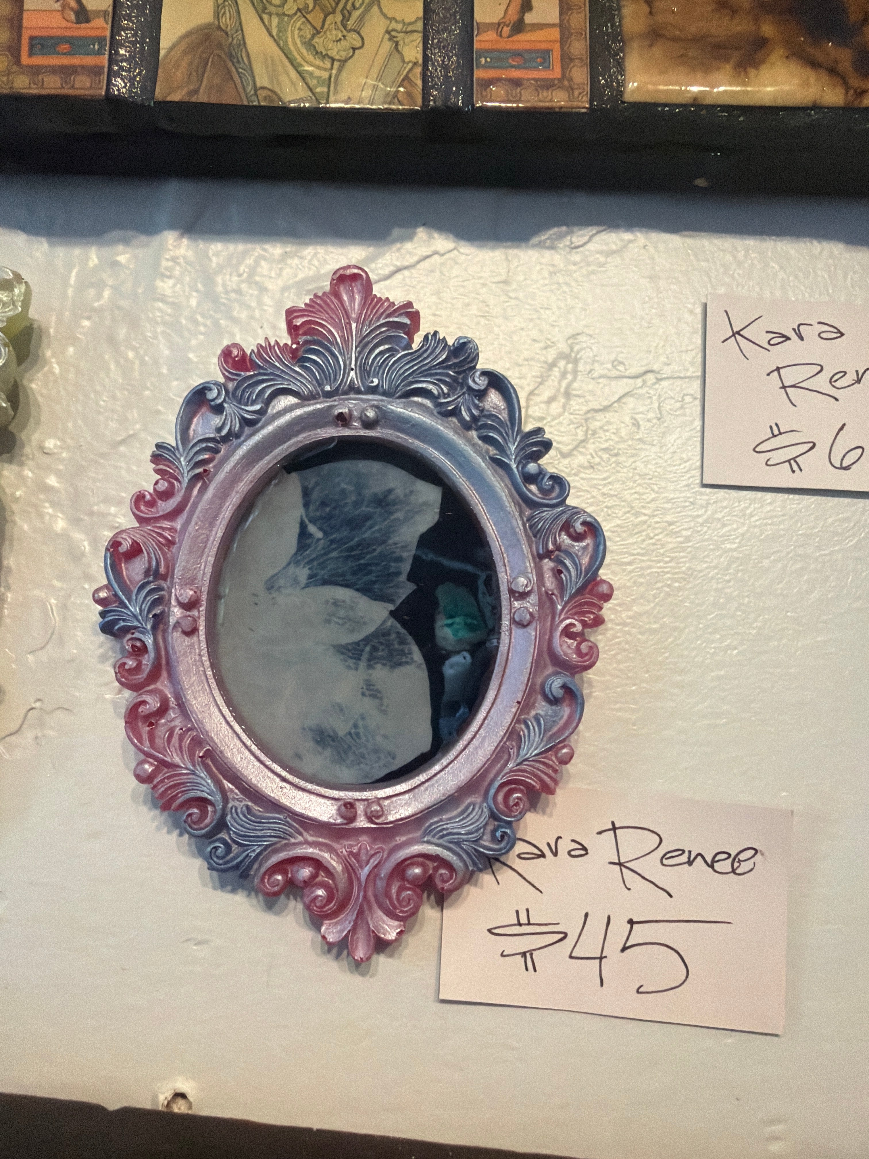Kara Renee: Small Wall Cyanotypes in Resin Frames