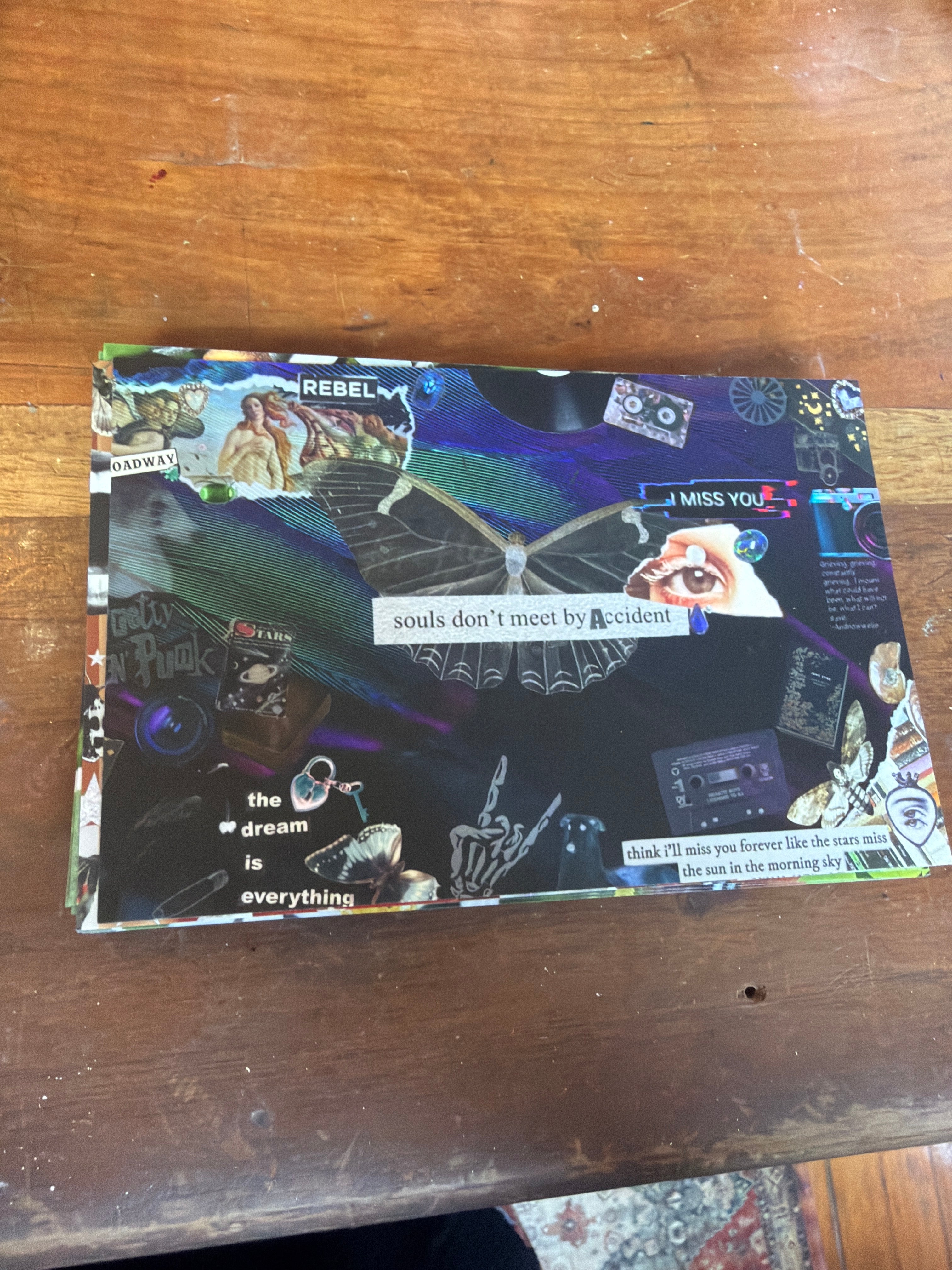Postcard: Artwork of Moth Graves-Mann