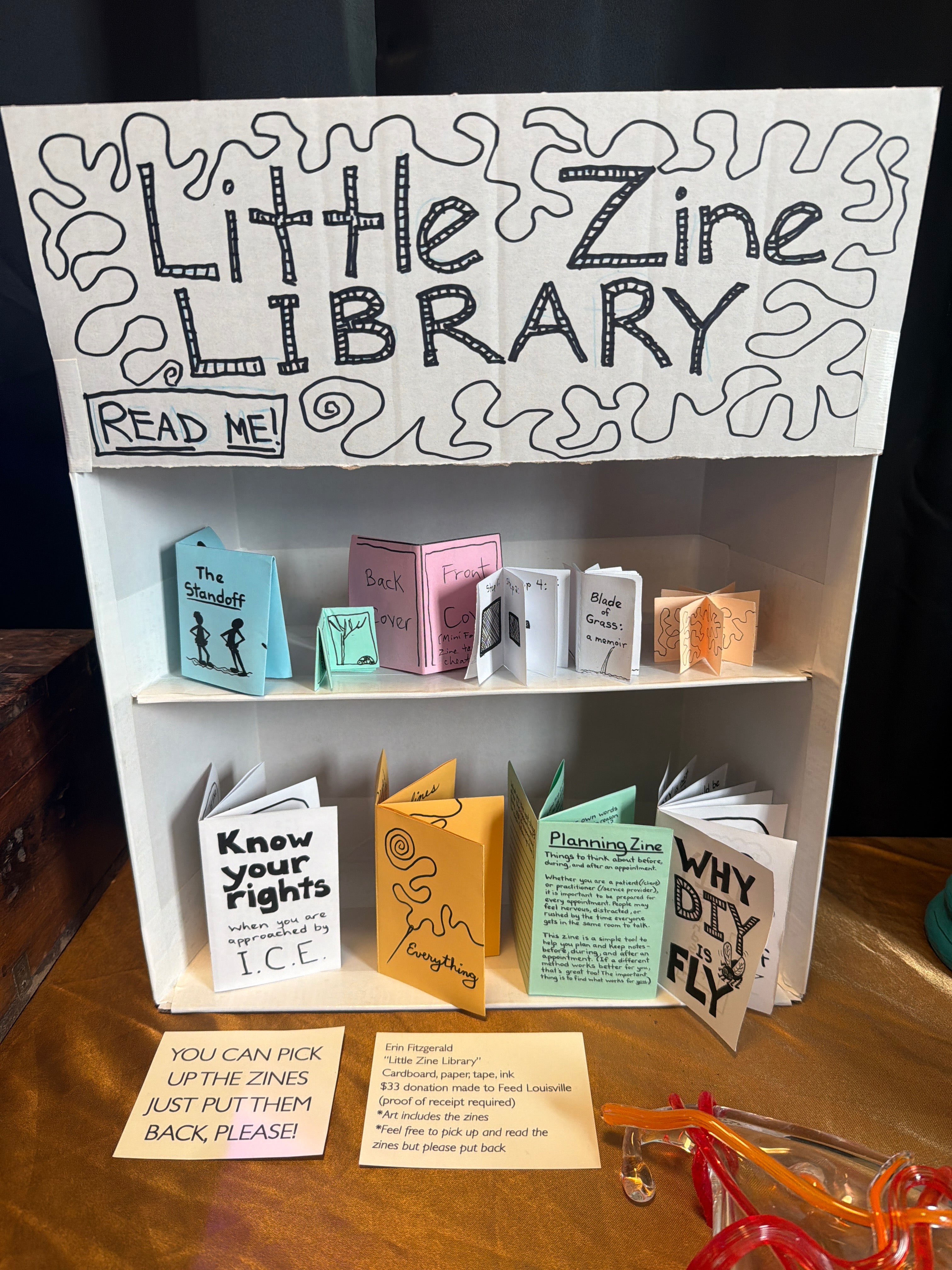Doomscroll: Erin Fitzgerald: Little Zine Library