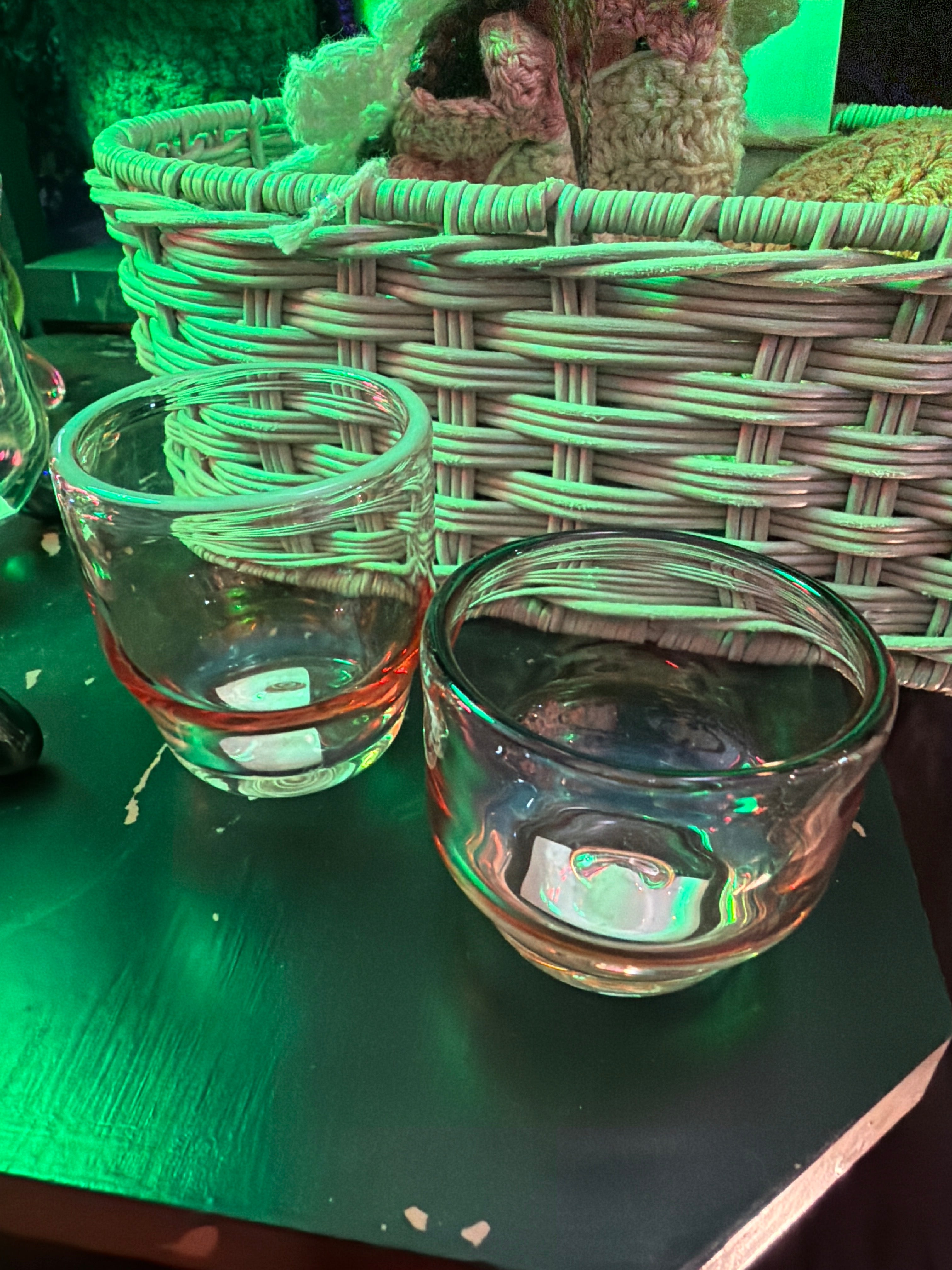 Small Handblown Shot Glass by Brett Meyer