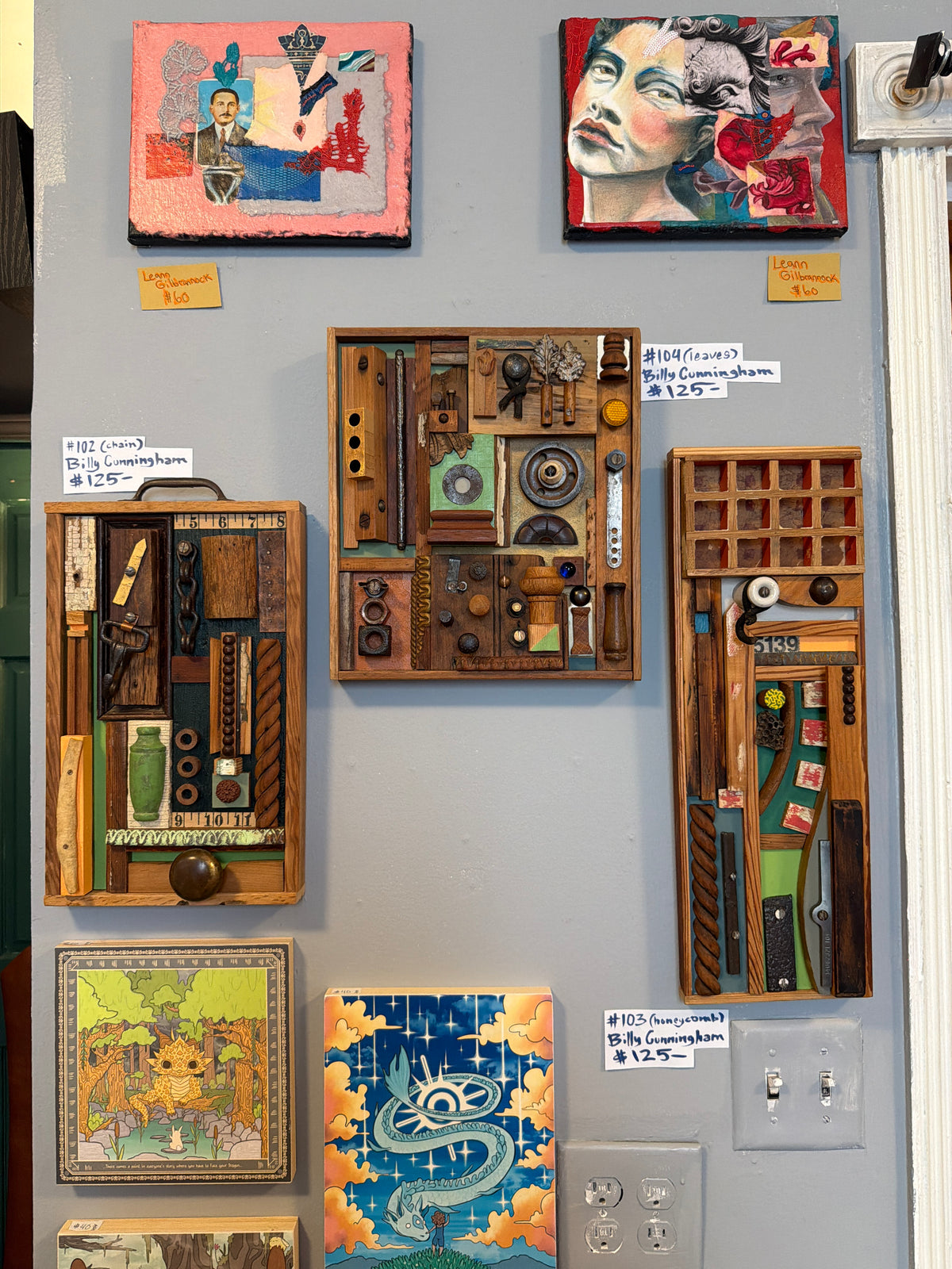 Assemblage Wall Art by Billy Cunningham