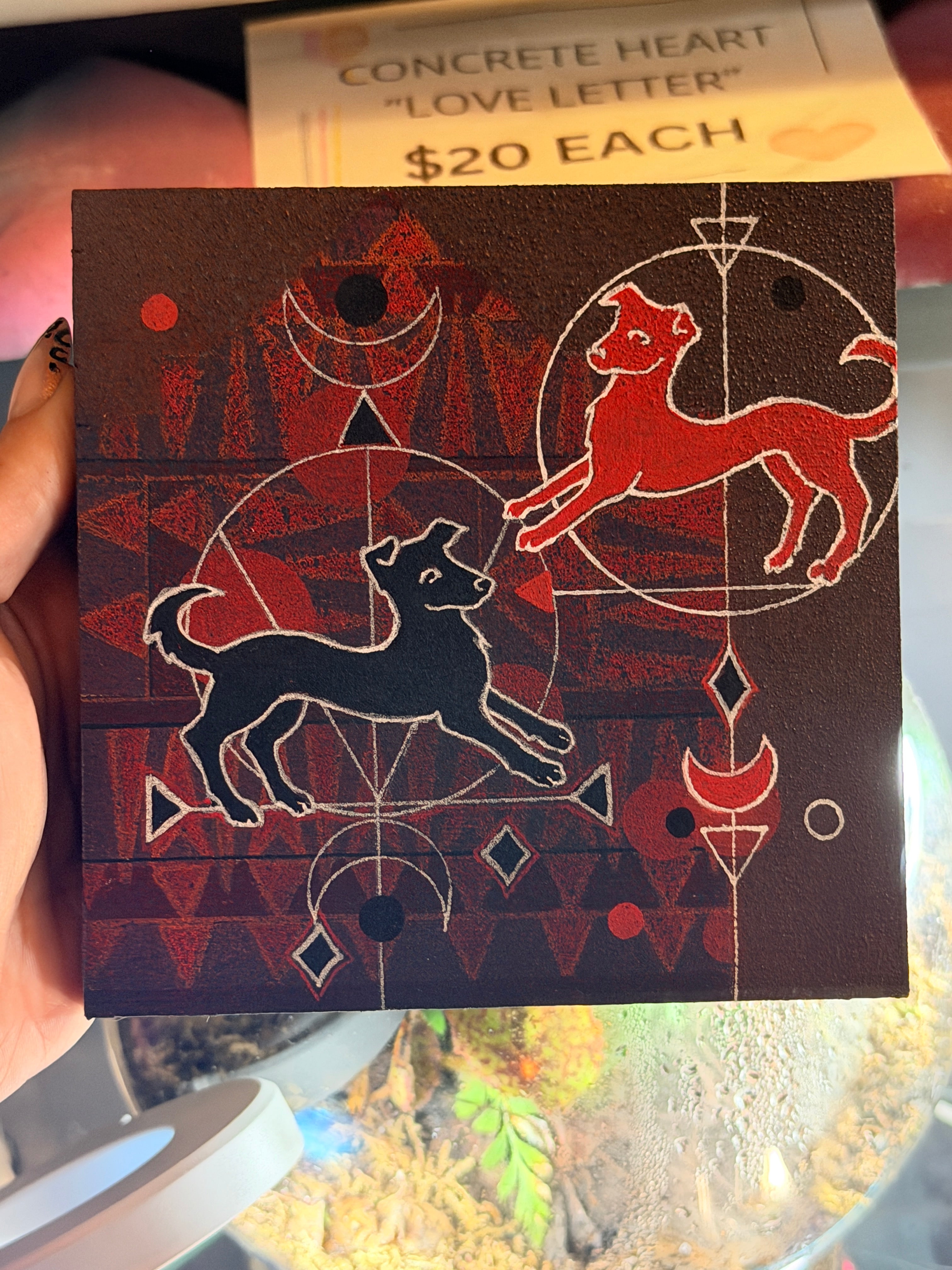 Kerri Horine: "Sanctuary" Mixed Media Painting