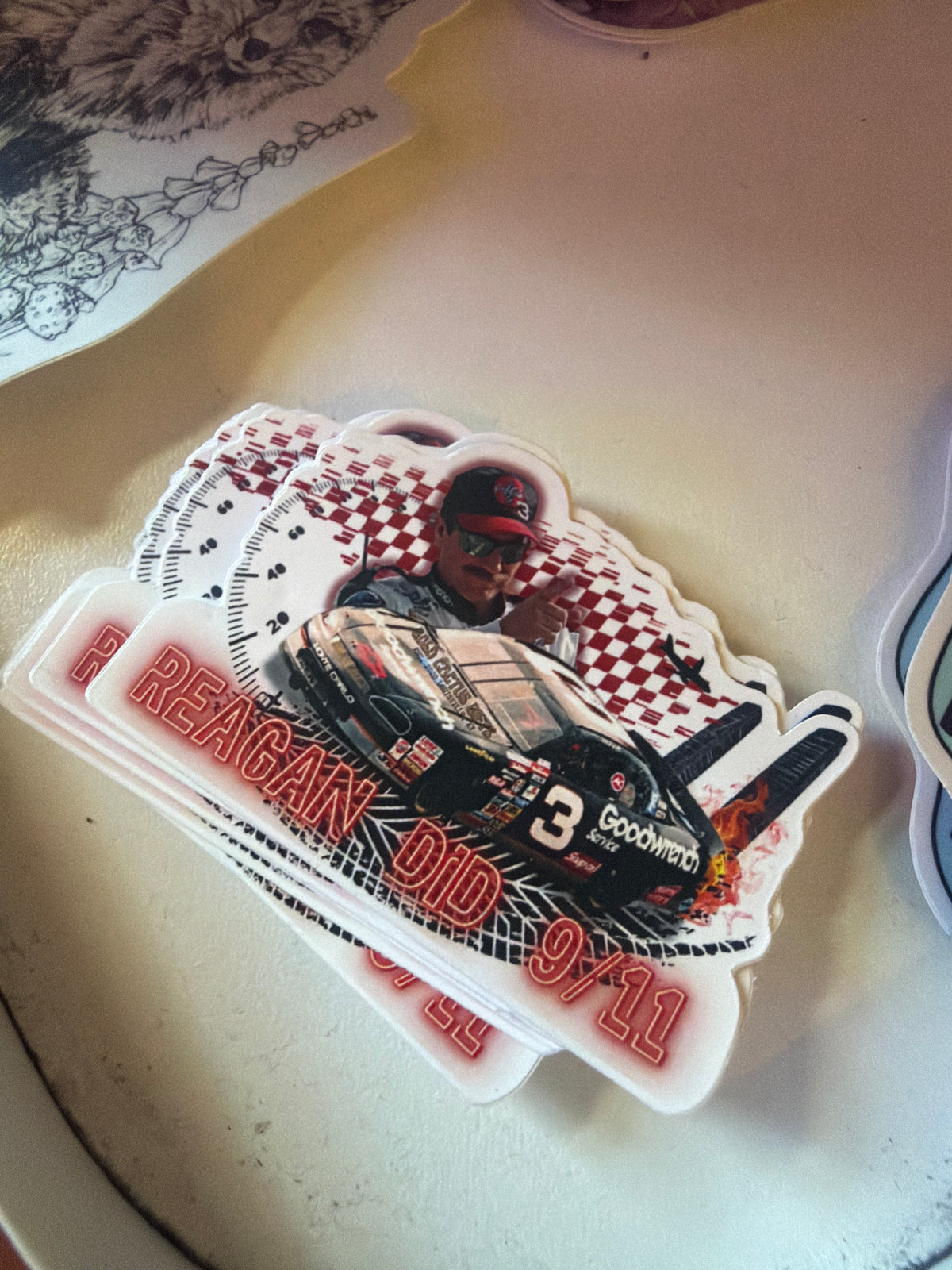 Regan Did 9/11 Dale Sticker