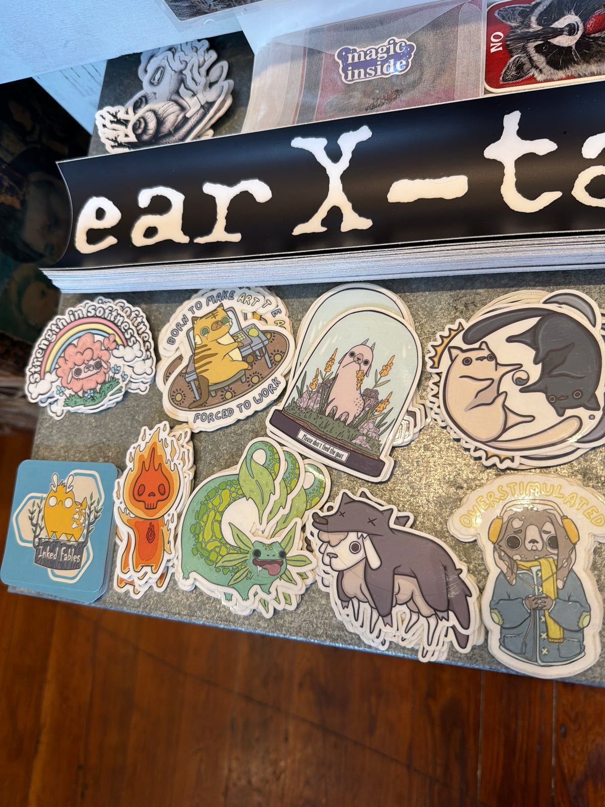 Inked Fables Sticker (various) by Ash Alverado