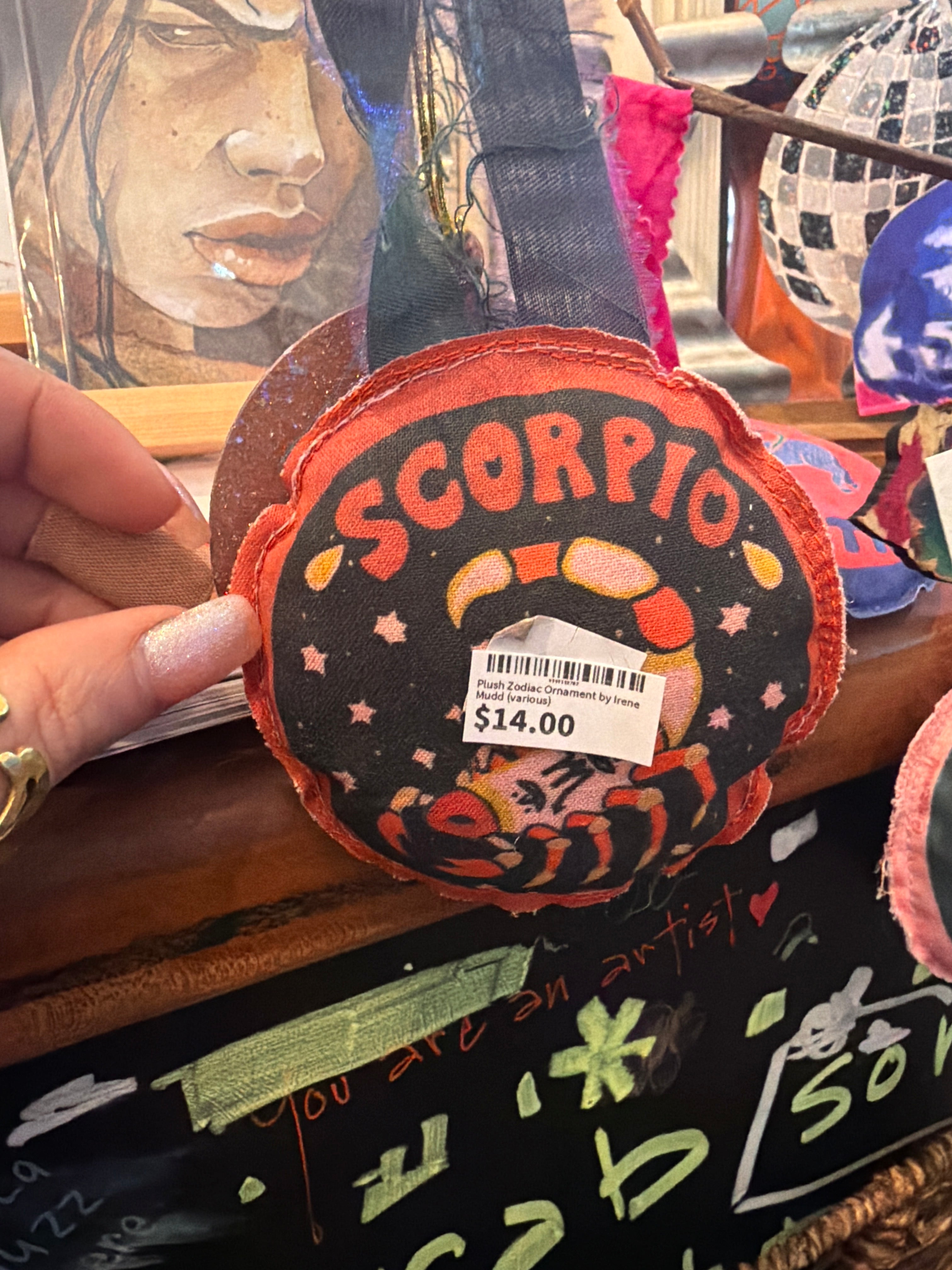 Plush Zodiac Ornament by Irene Mudd (various)