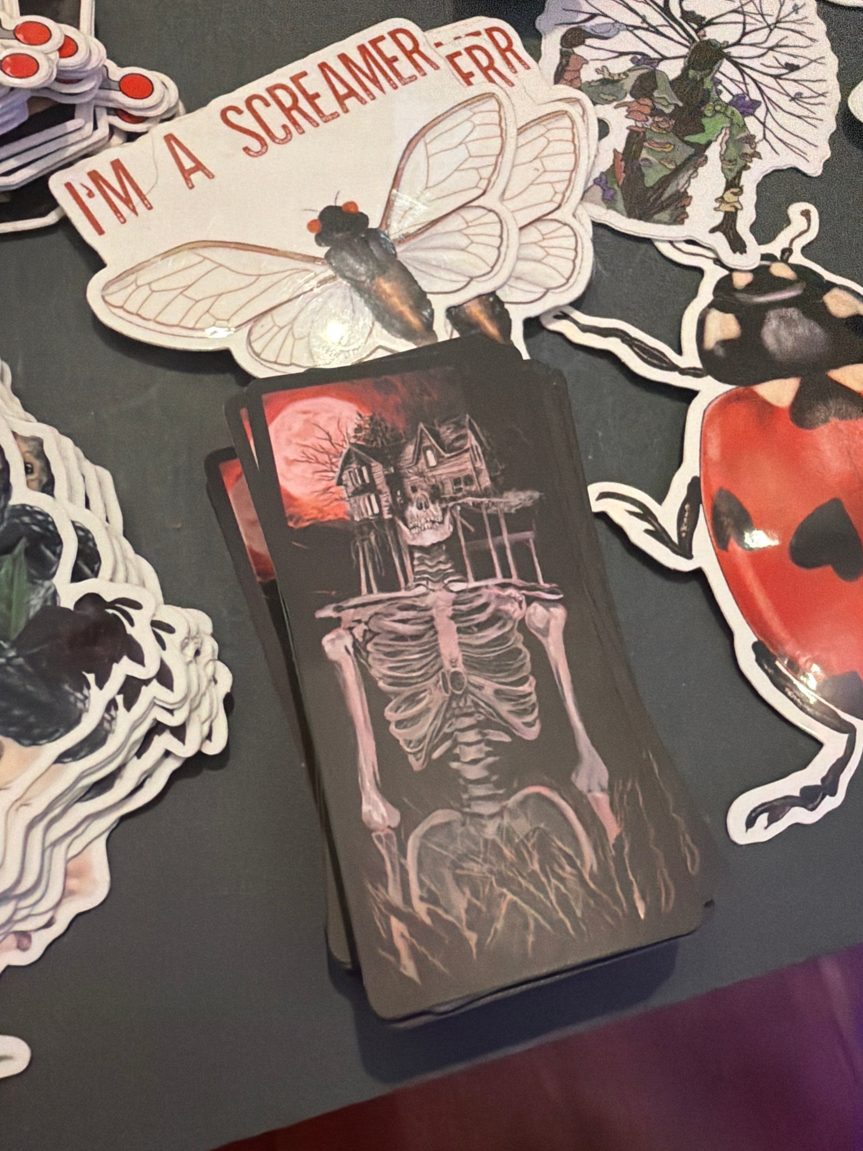 Househead Sticker, 3"x1" - by Bailey Roman