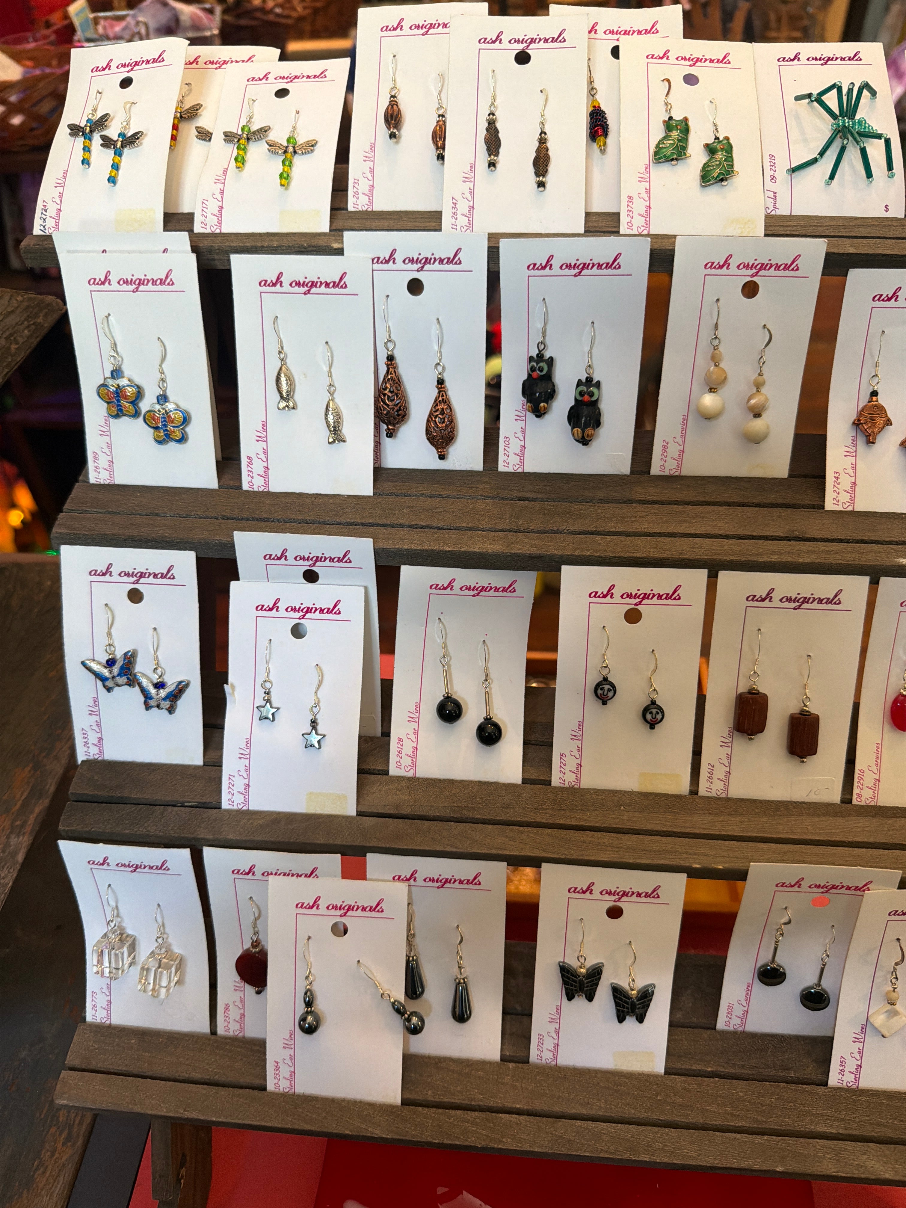 Ash Originals Earrings by Ann Hardy