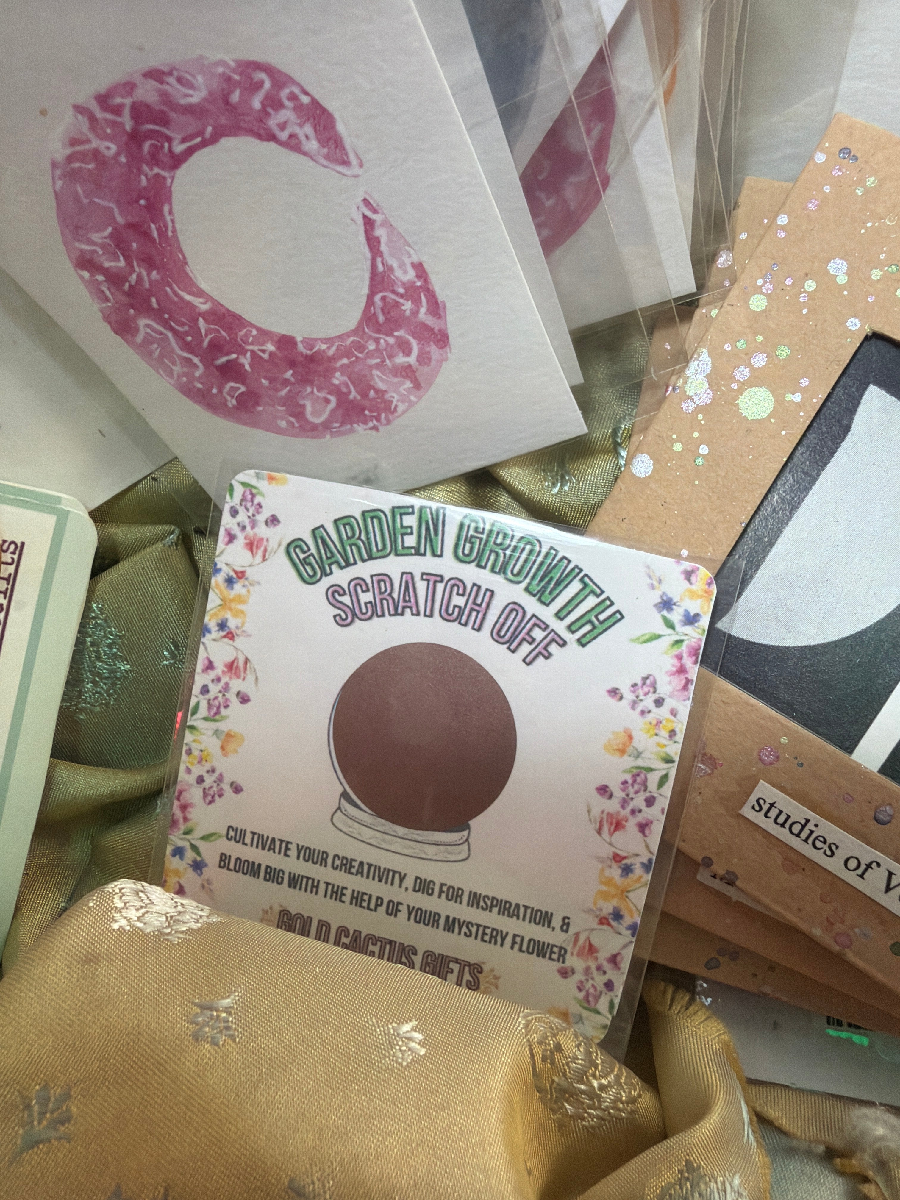 Gold Cactus Gifts: Scratch Offs