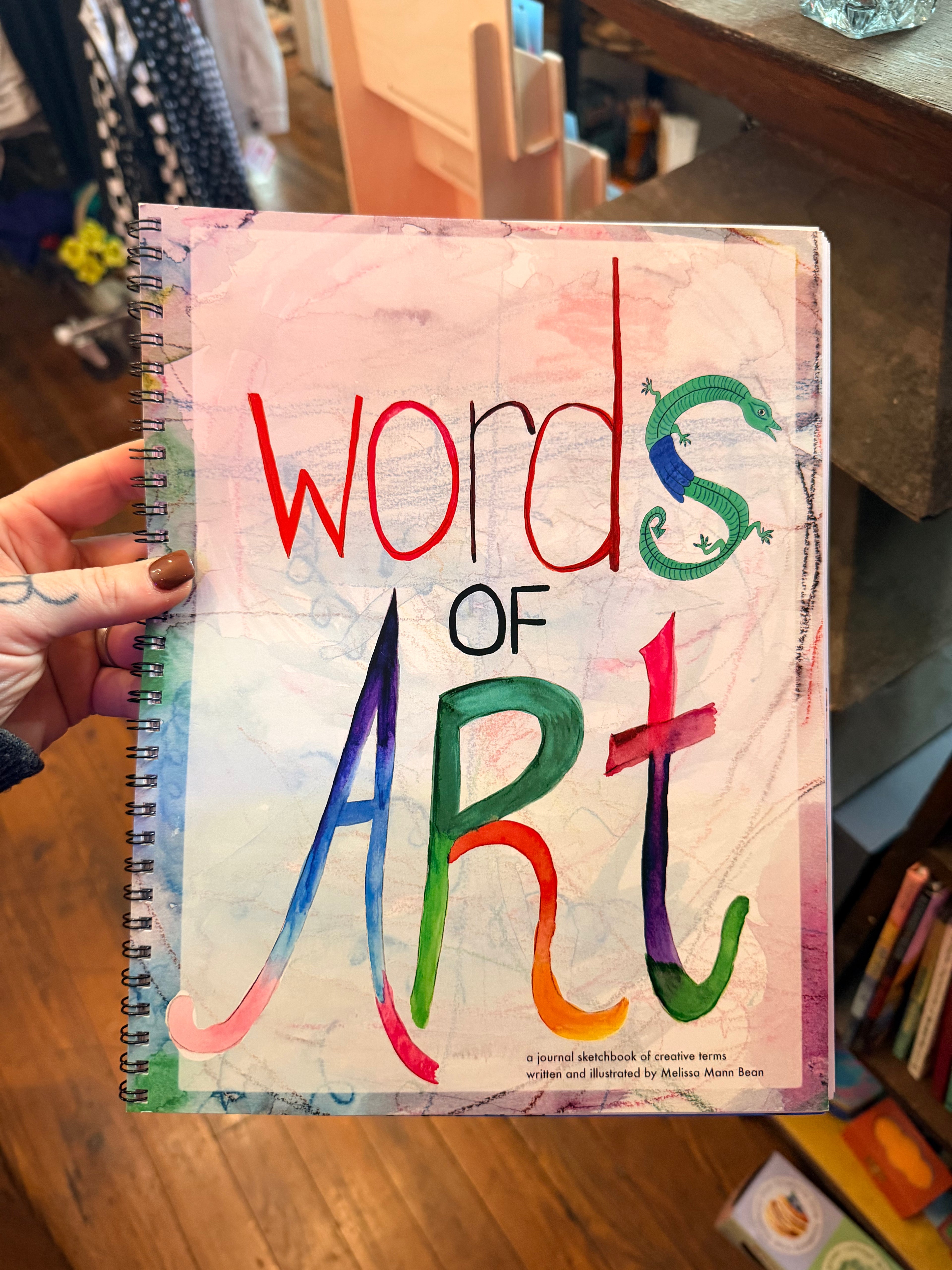Book: Words of Art by Melissa Mann Bean