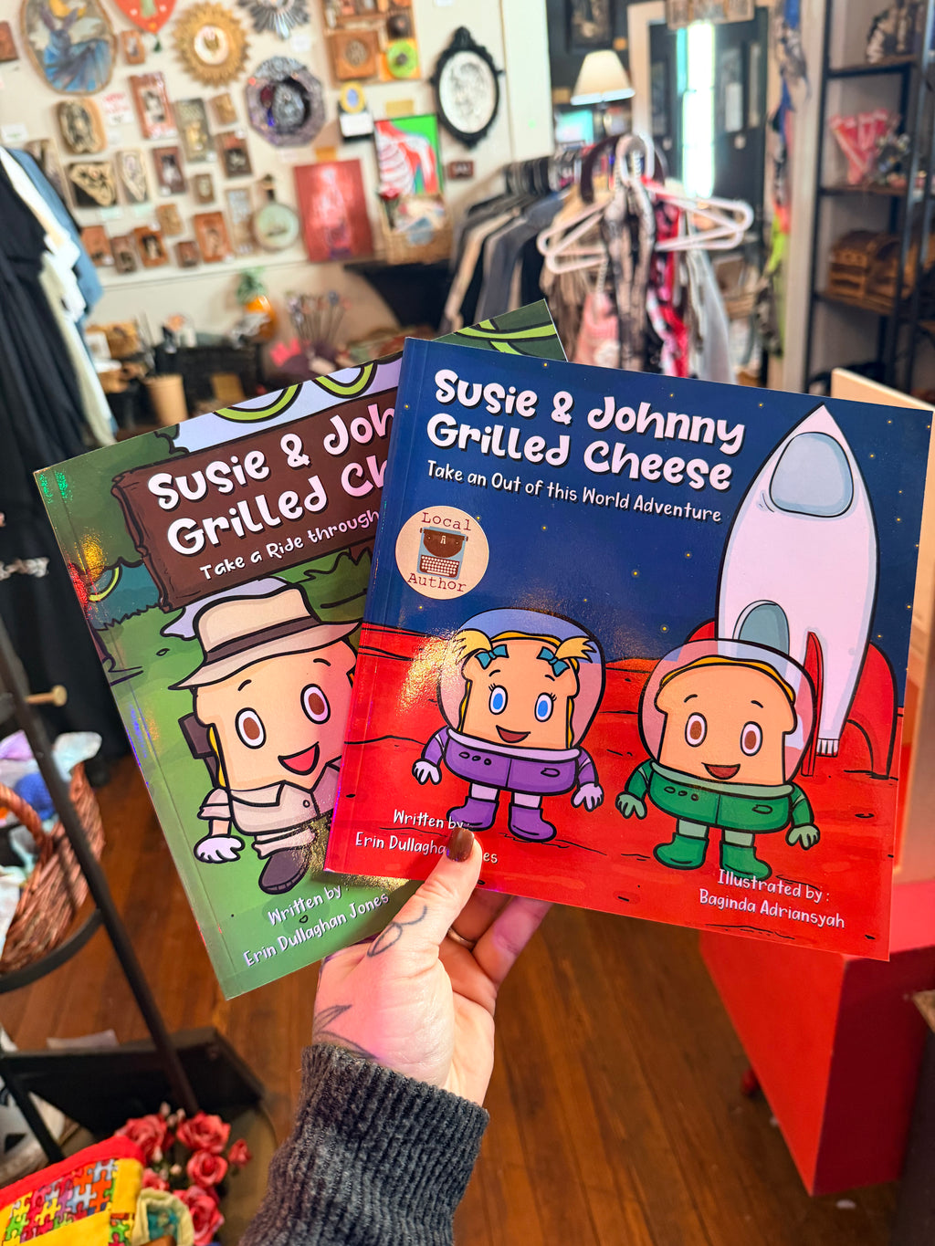 Book: Susie & Johnny Grilled Cheese Series