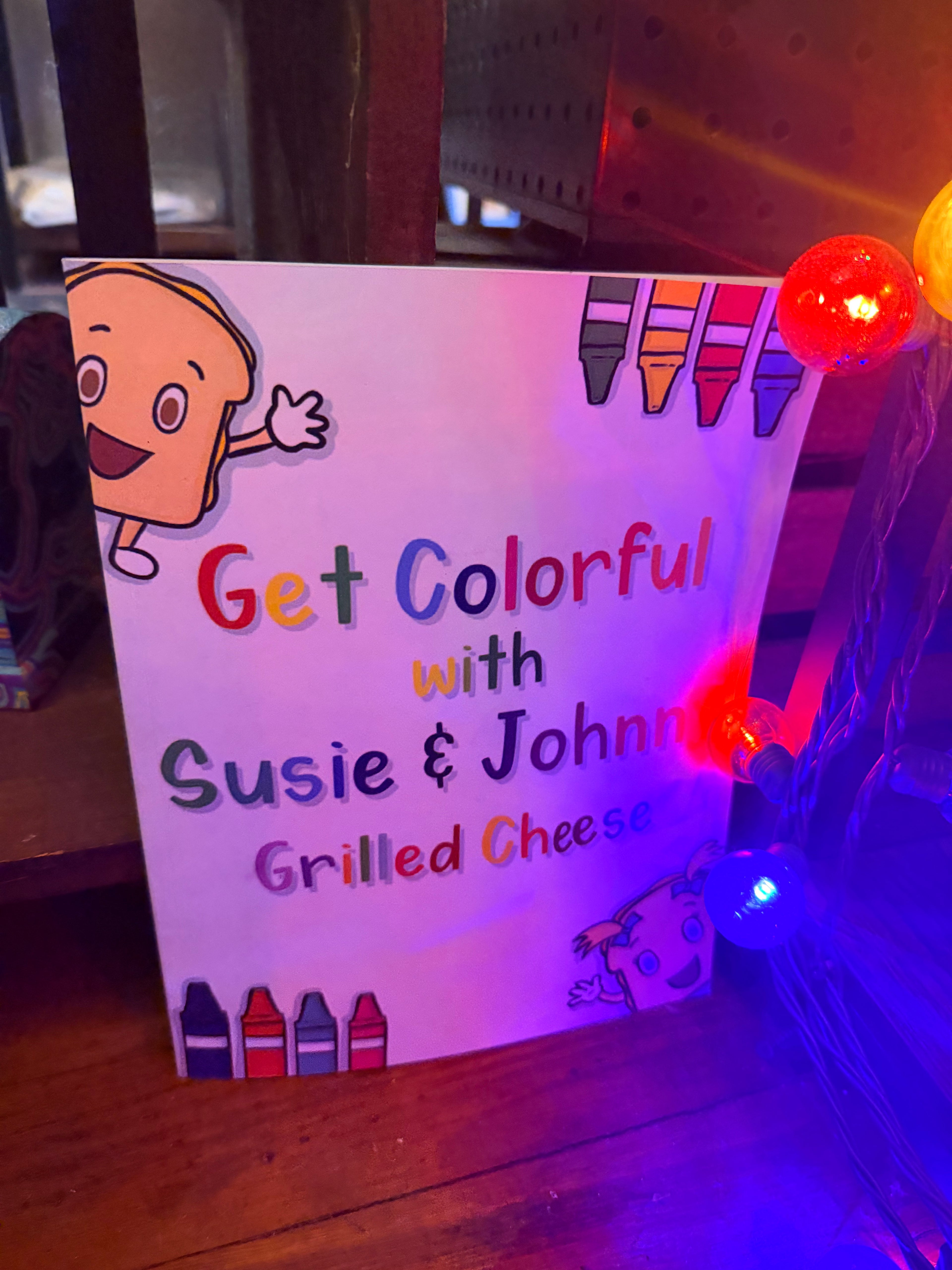 Book: Susie & Johnny Grilled Cheese Series