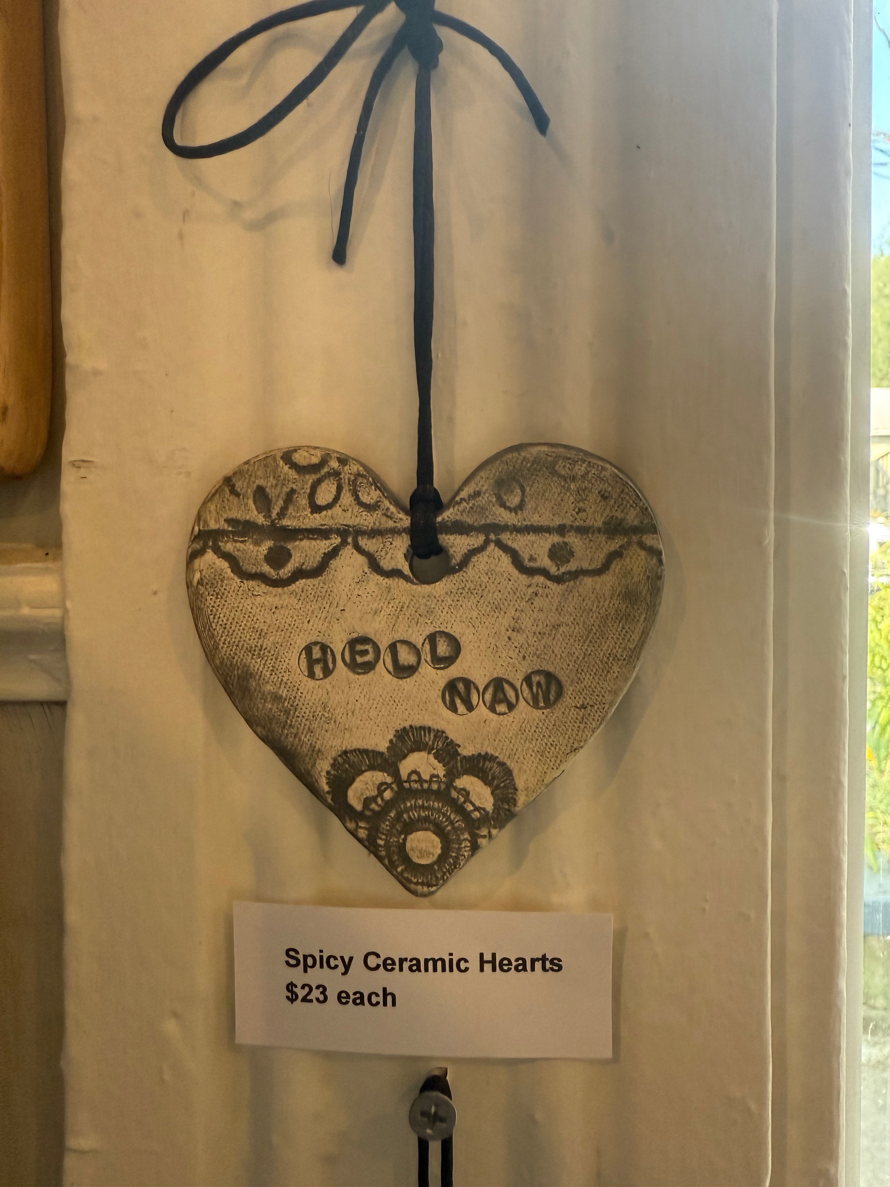 Spicy Ceramic Hearts: Ember Crow