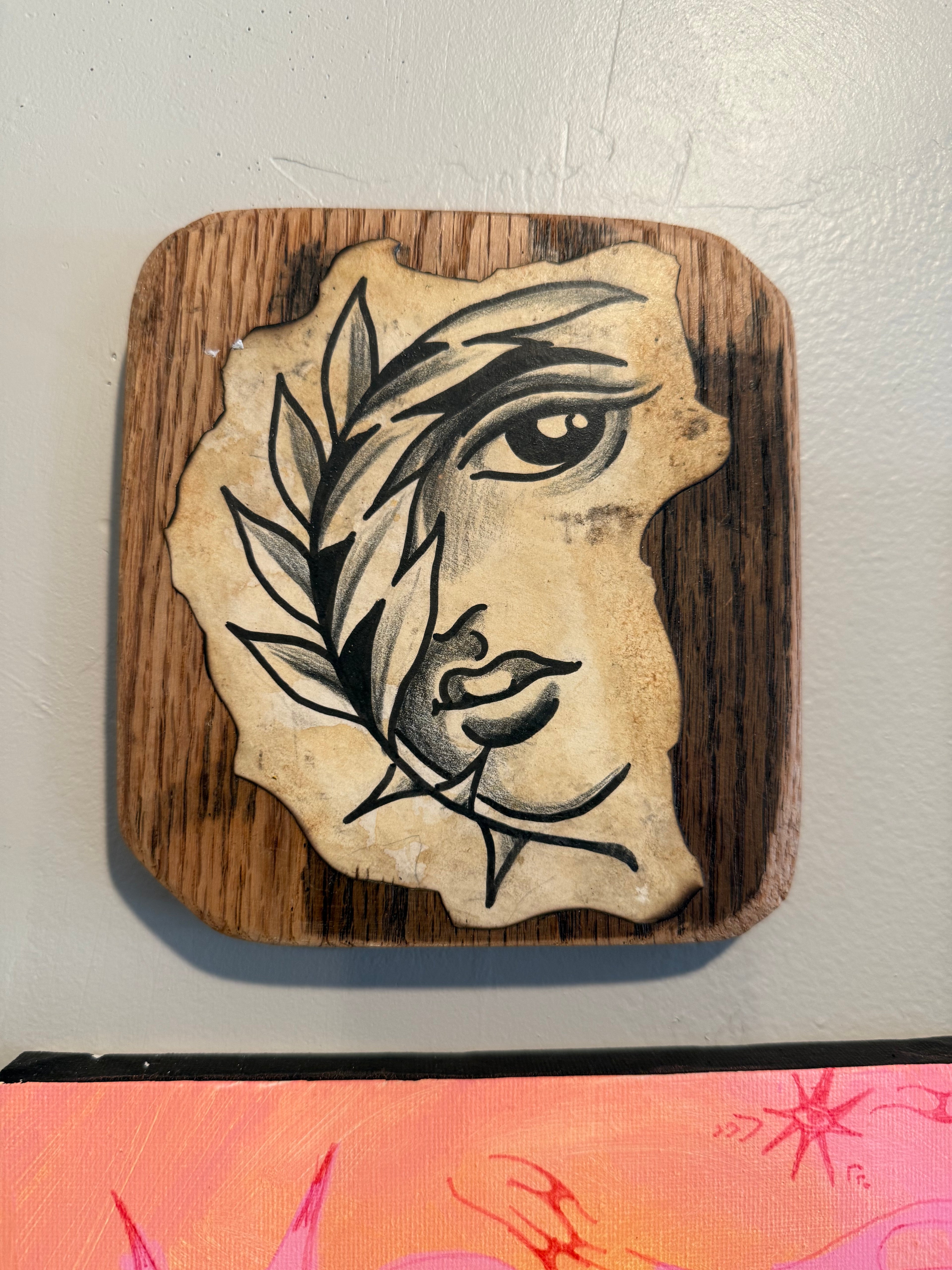 Tattoo Art On Wood: Ryan Rumsey