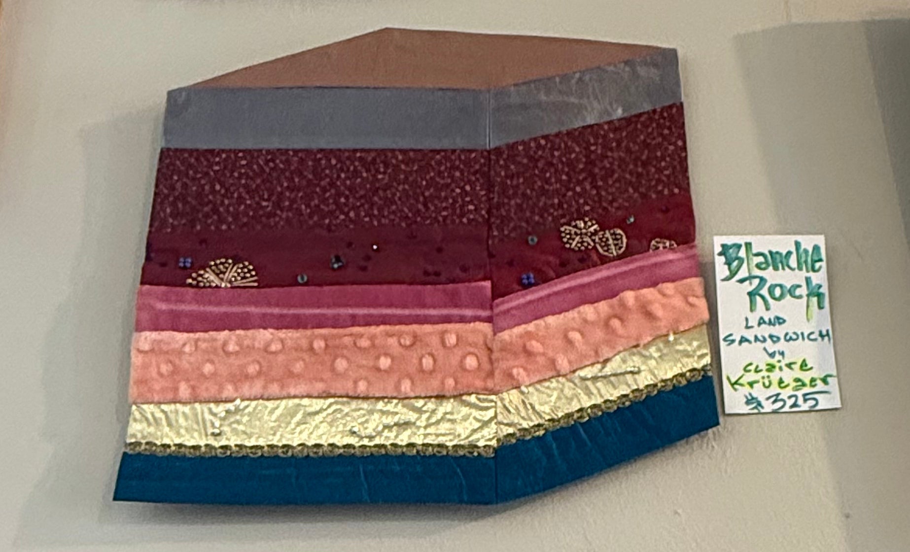Land Sandwich: Blanche Rock: Claire Krueger