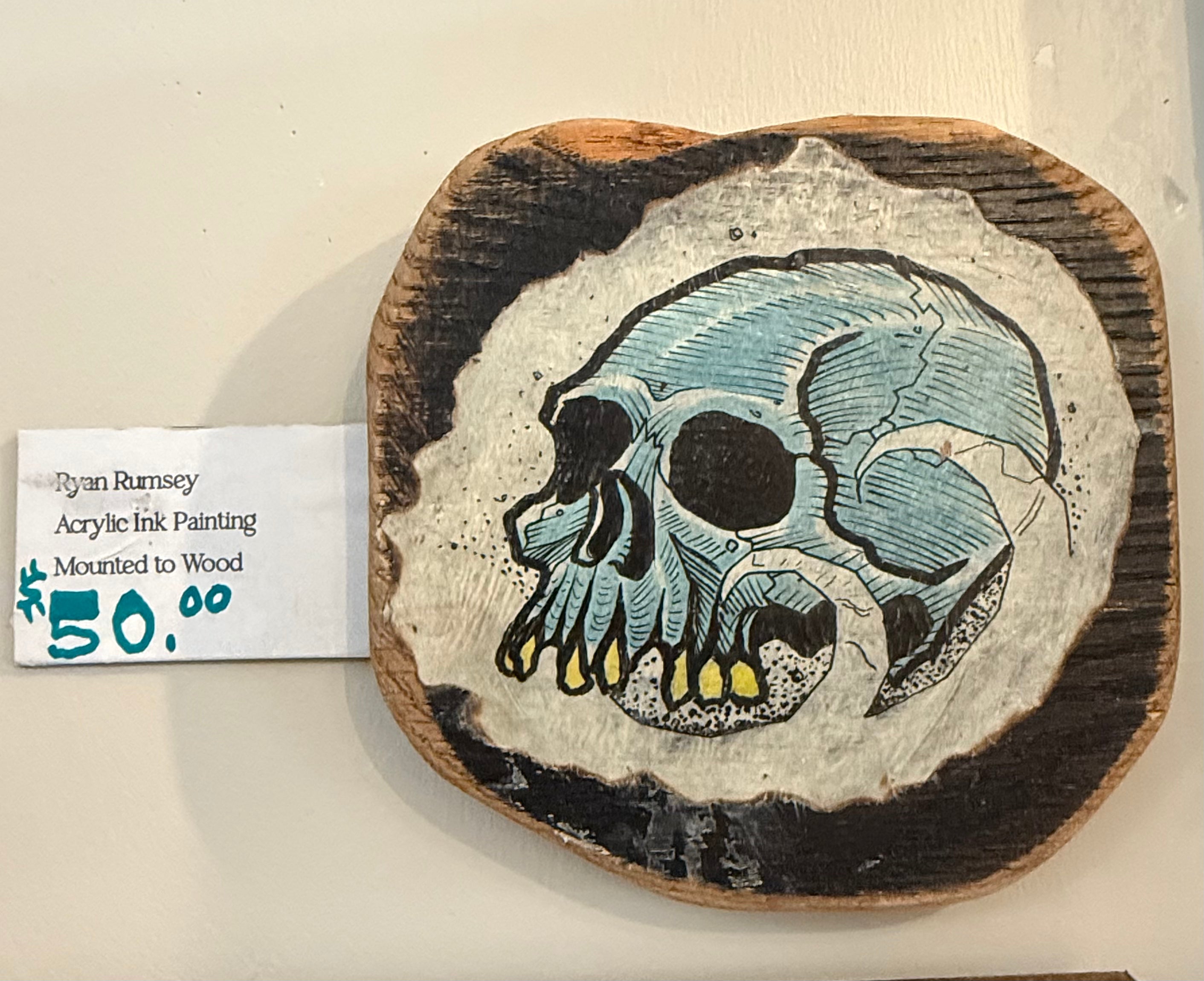 Tattoo Art On Wood: Ryan Rumsey