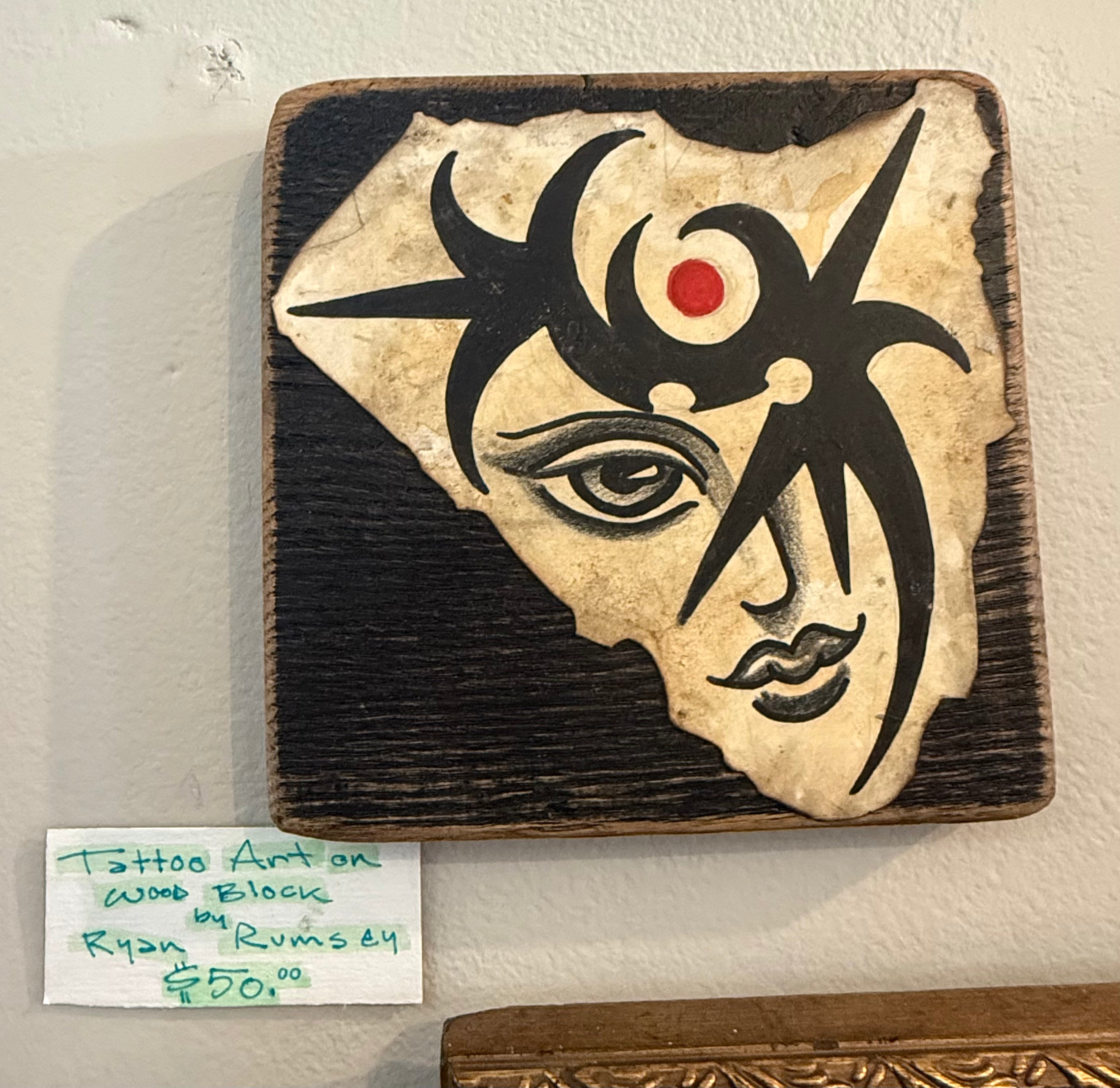 Tattoo Art On Wood: Ryan Rumsey