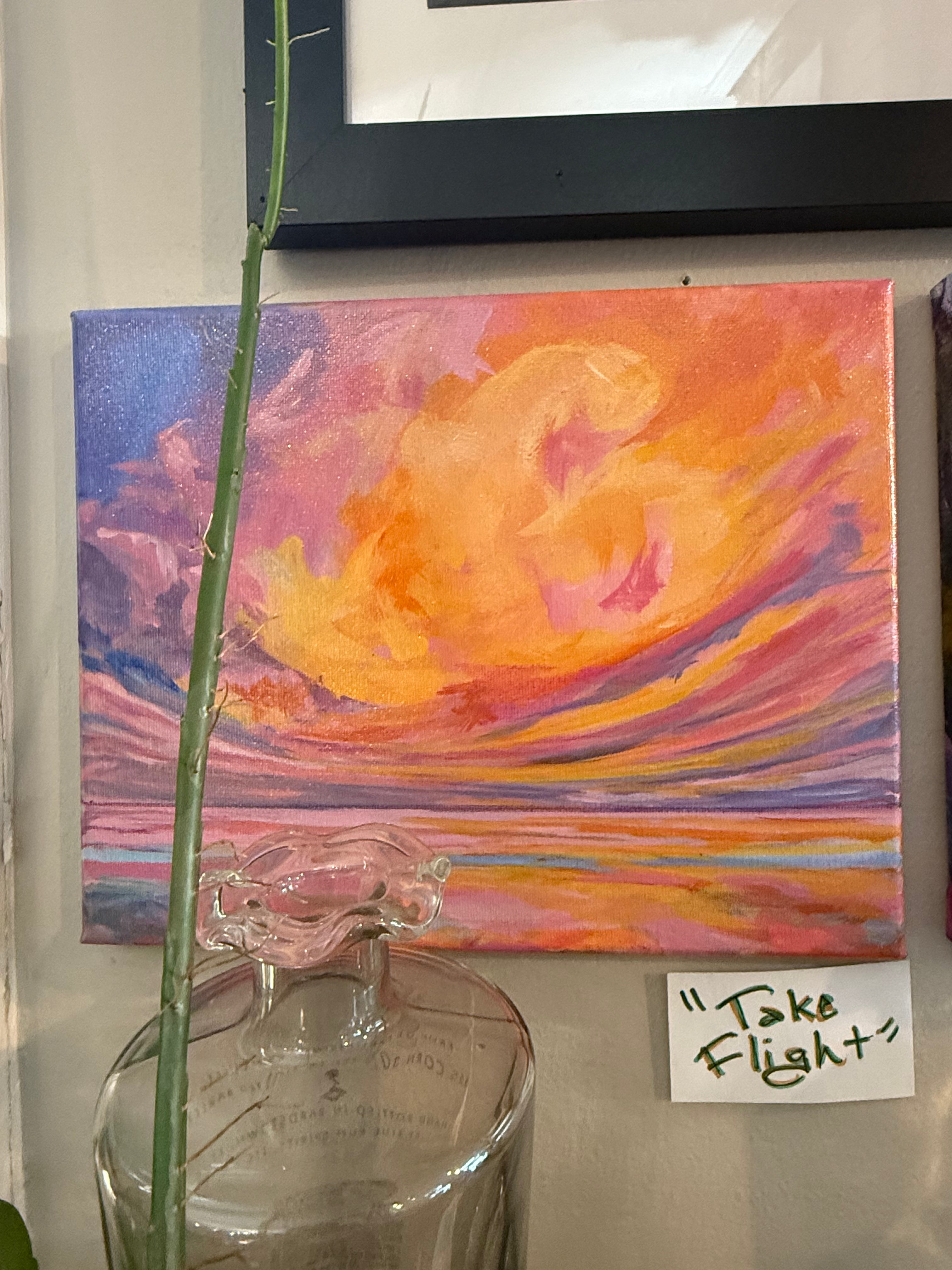 Landscape Painting: Take Flight: Anne McCracken Borders