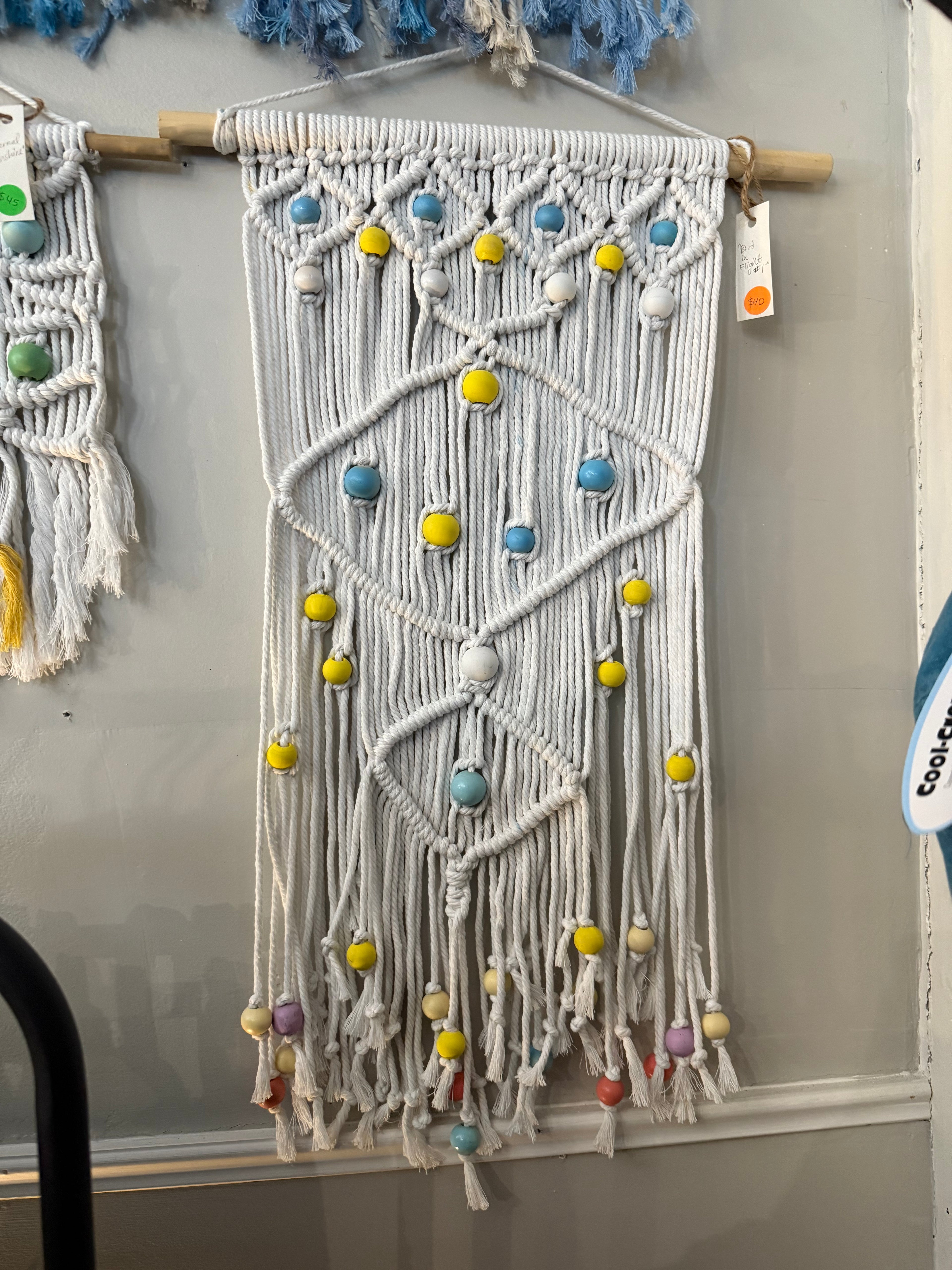 Macrame Wall Tapestries: Sarah Traughber
