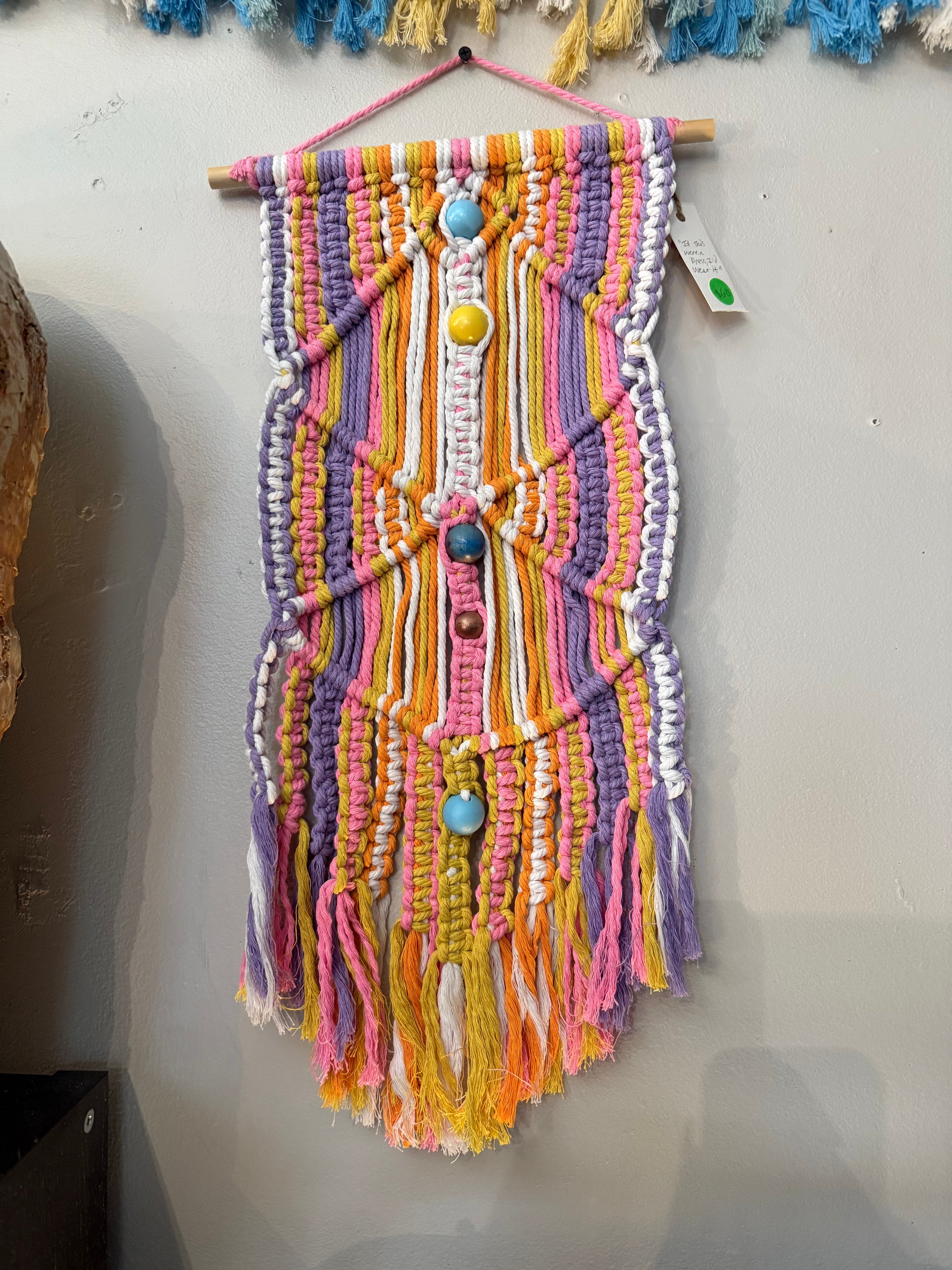 Macrame Wall Tapestries: Sarah Traughber