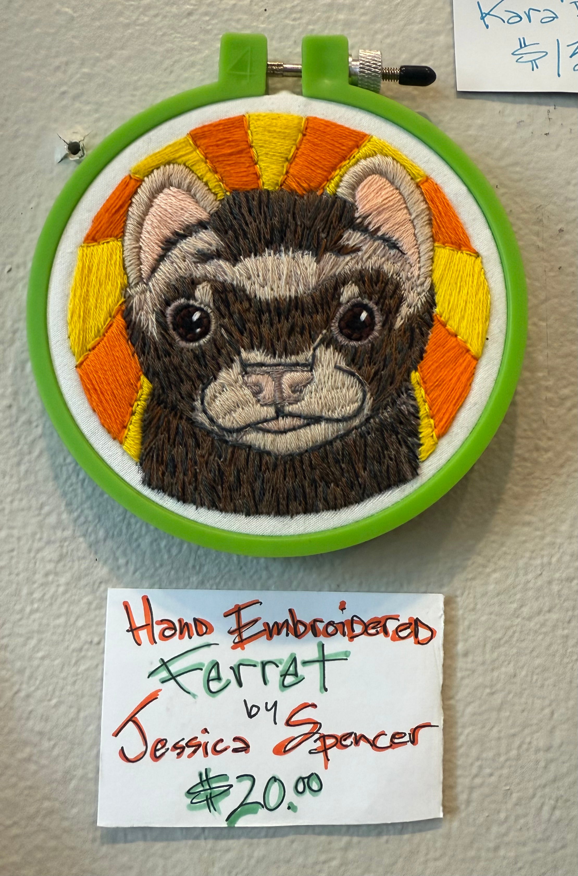 Ferret: Jessica Spencer
