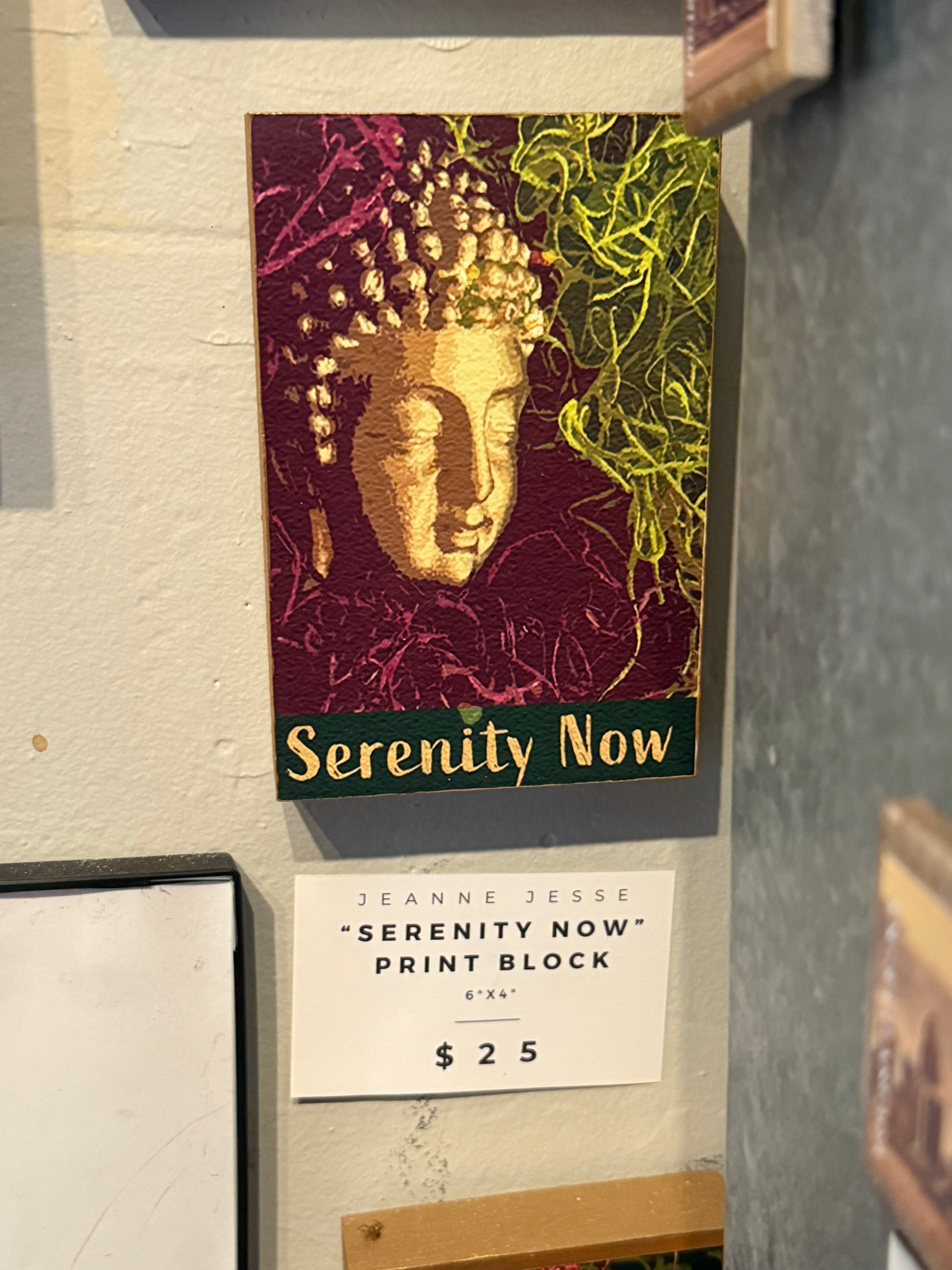 6"x4" Print Blocks: Jeanne Jesse