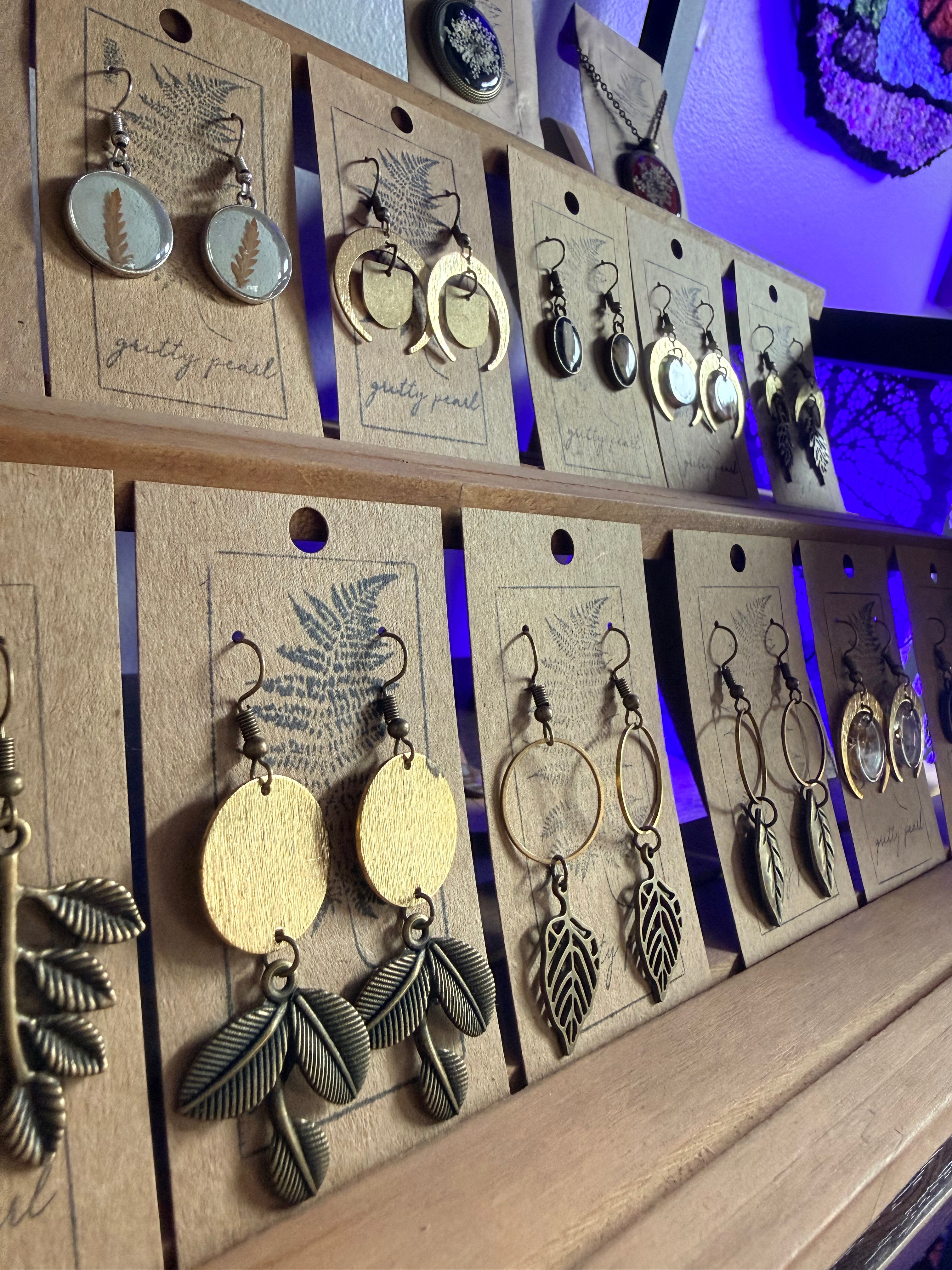 Gritty Pearl: Amber Thieneman: Earrings