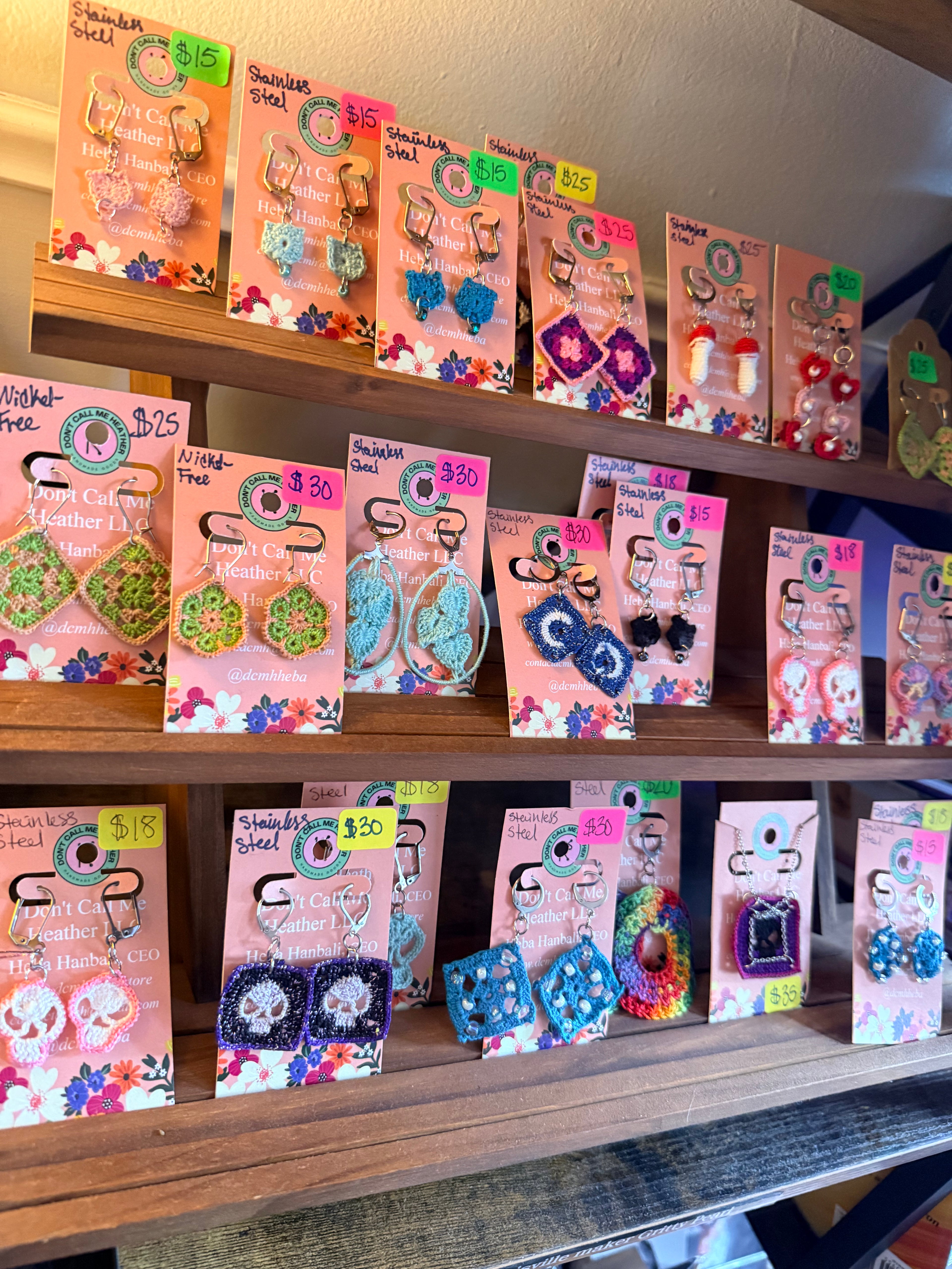 Don't Call Me Heather LLC: Earrings