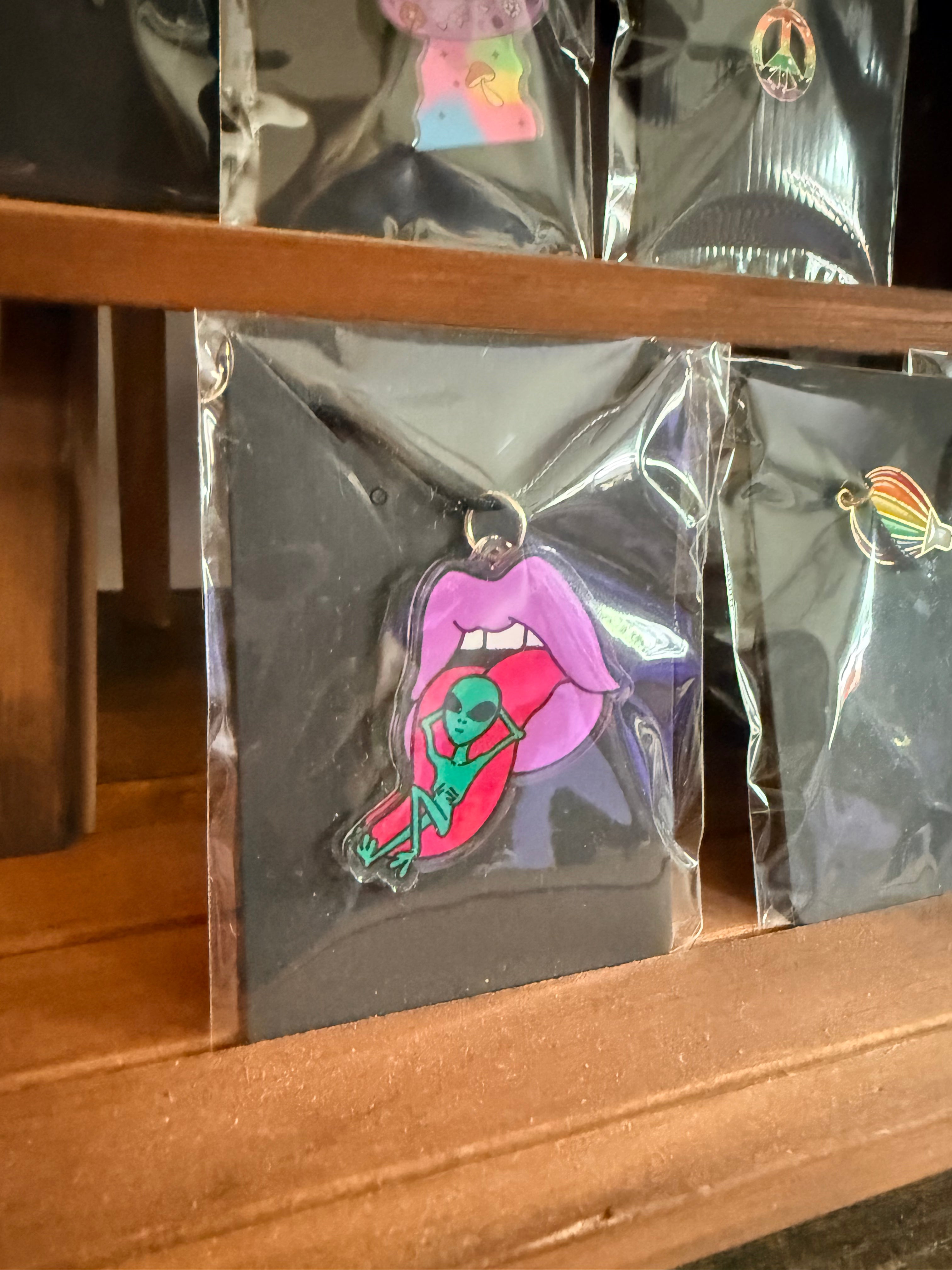 Angela Klemenz: Enamel Charm Necklaces