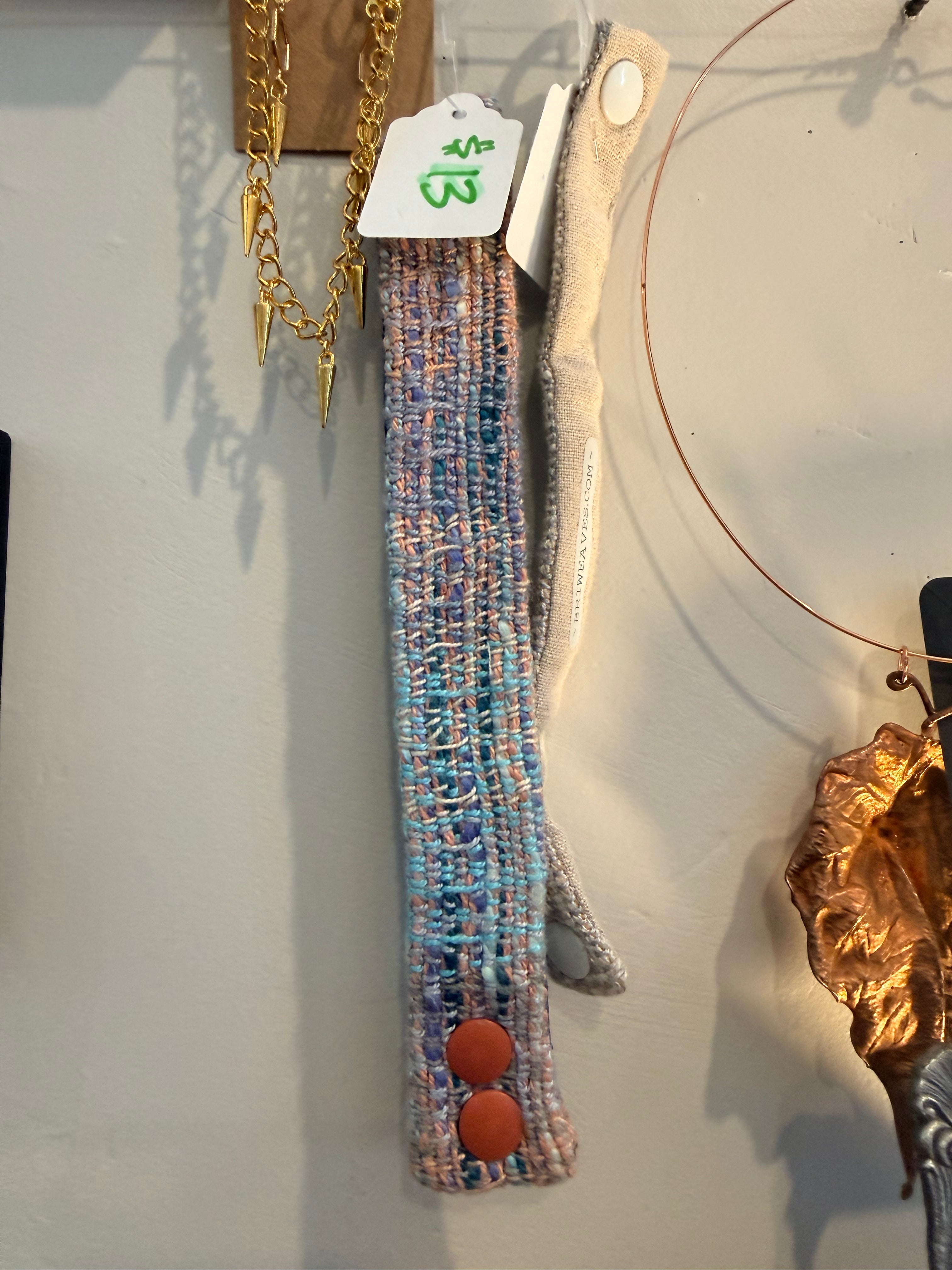 Bri Weaves: Woven Bracelet Cuffs