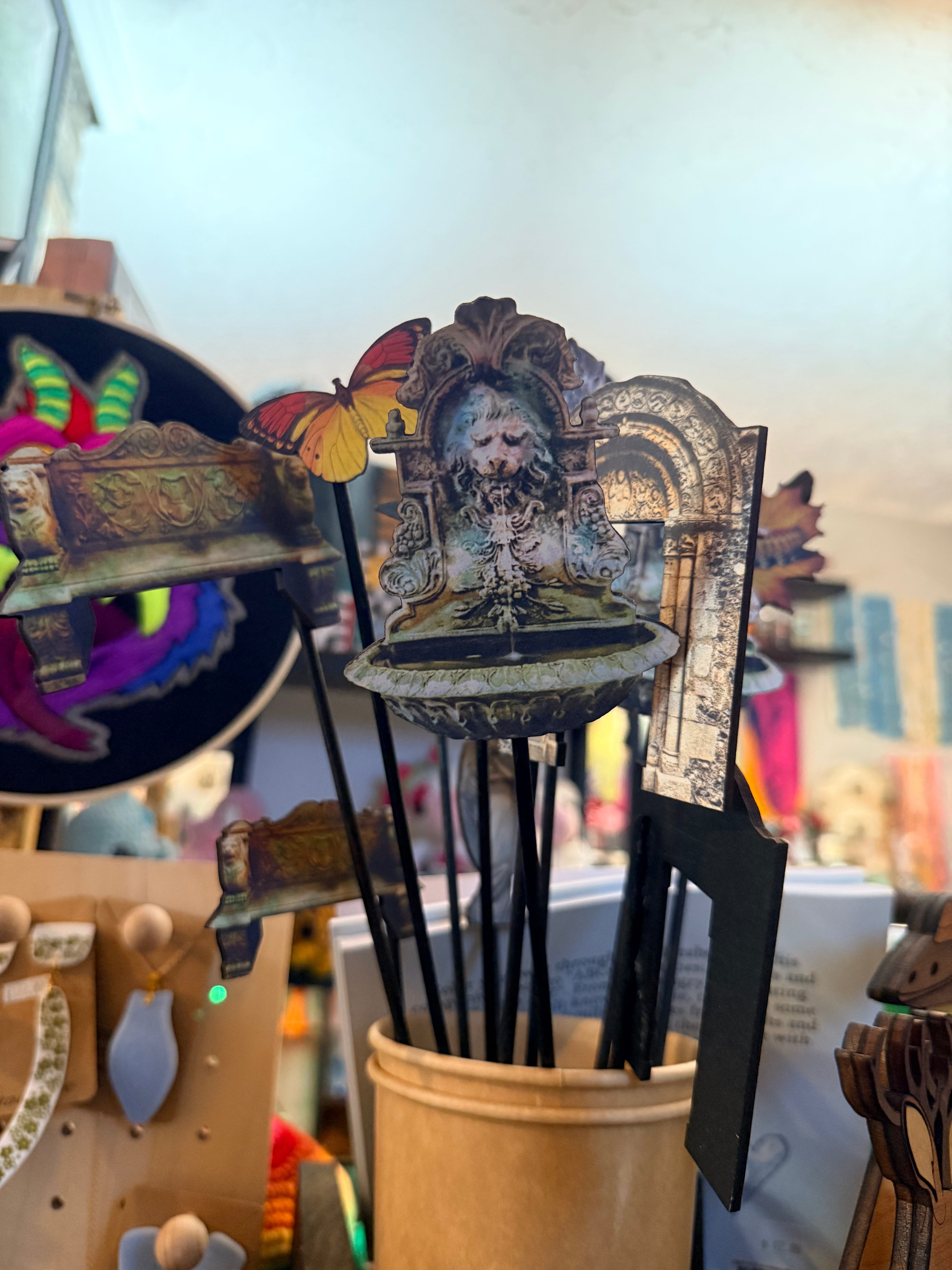 Kym Lambert: Whimsy Stakes (various) Plant Decor by Inside-Dirt