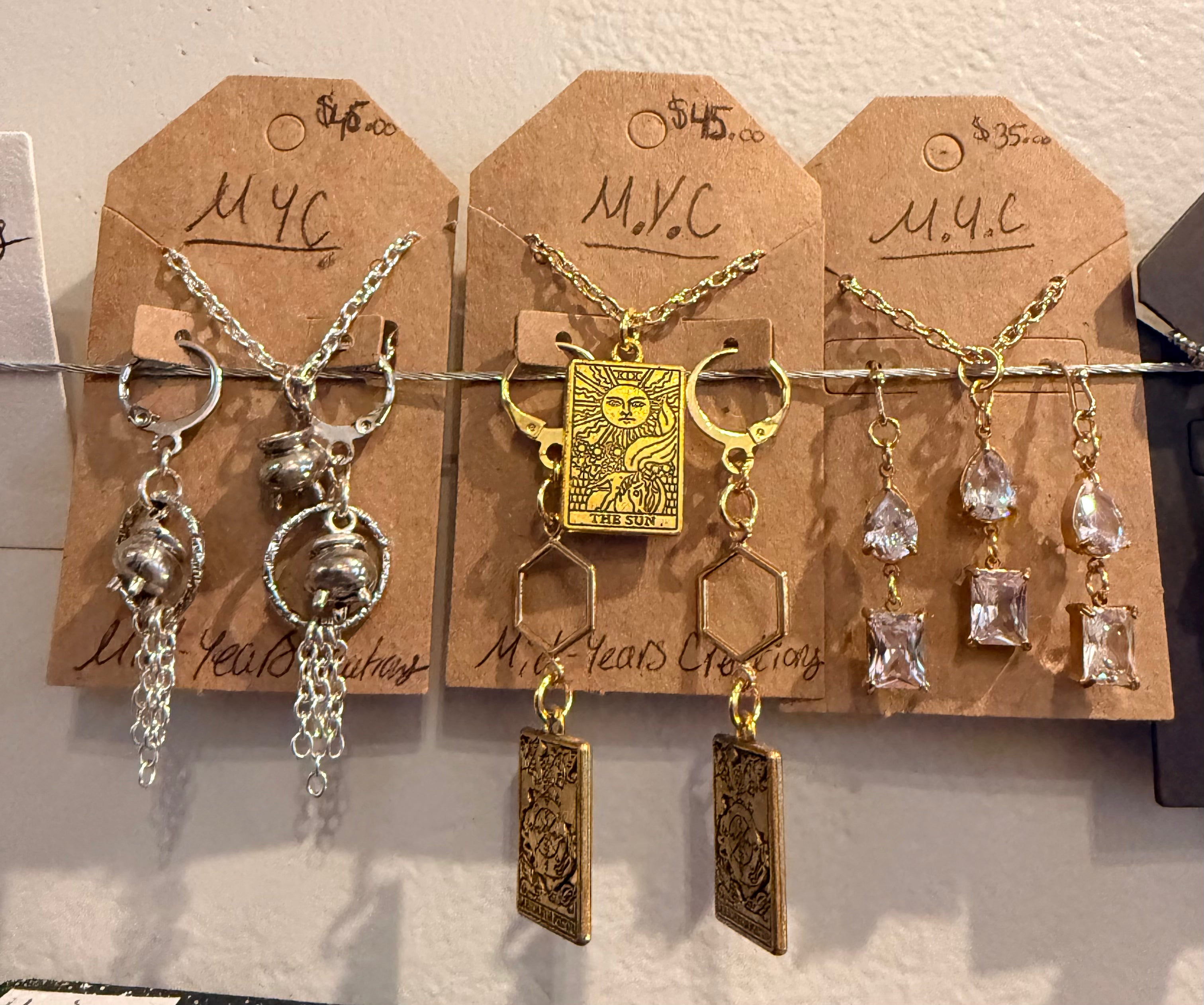 Midyears Creations: Autumn May: Earring & Necklace Sets