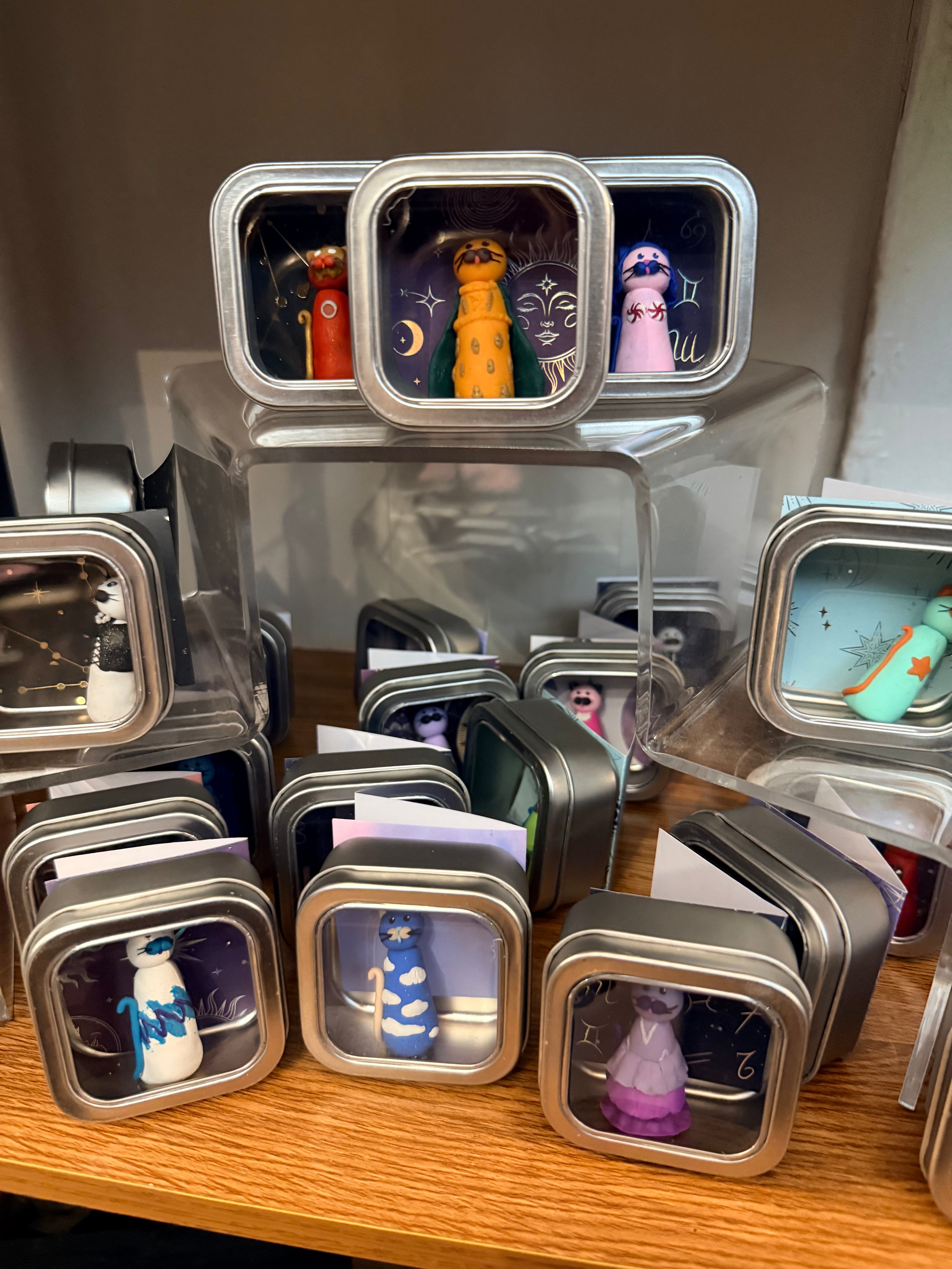 Jessie Jones: Polymer Clay Cat Figurines