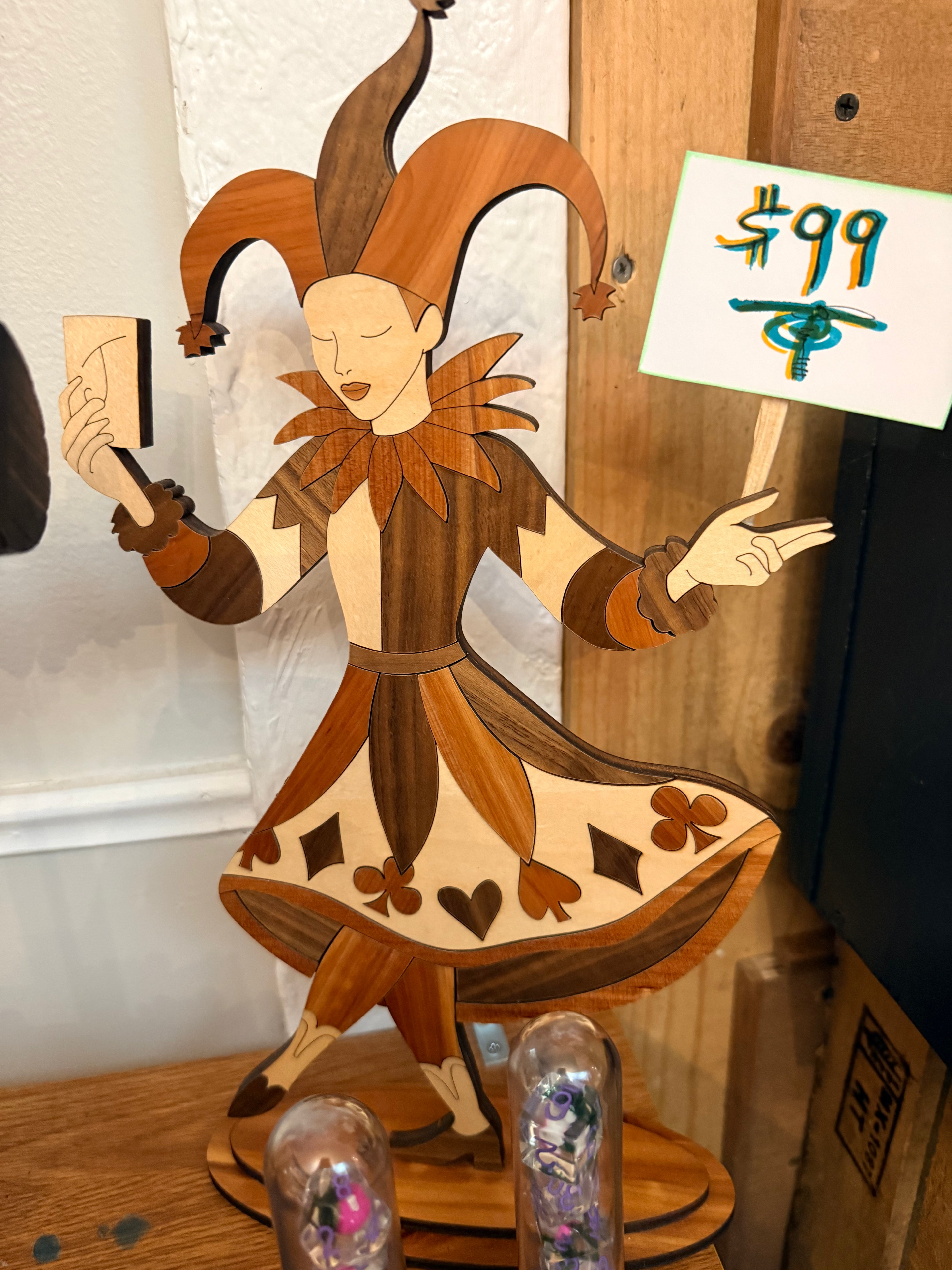 Minx Manks Monks: Joker Card Shelf Sitter