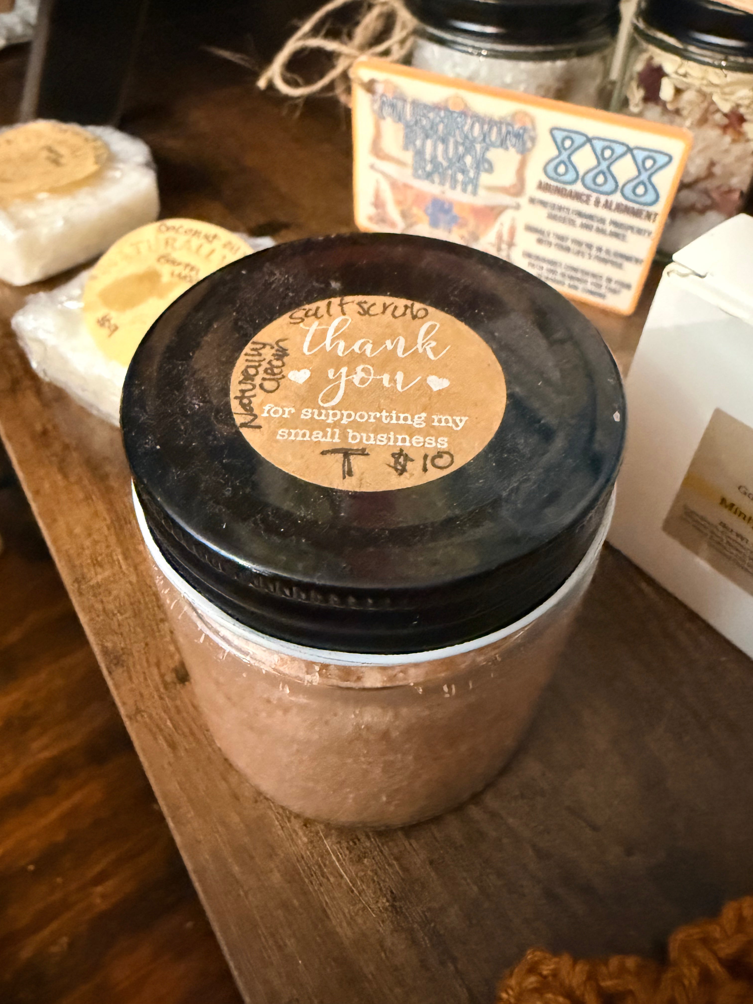 Carson Rakestraw: Naturally Clean: Salt Scrub