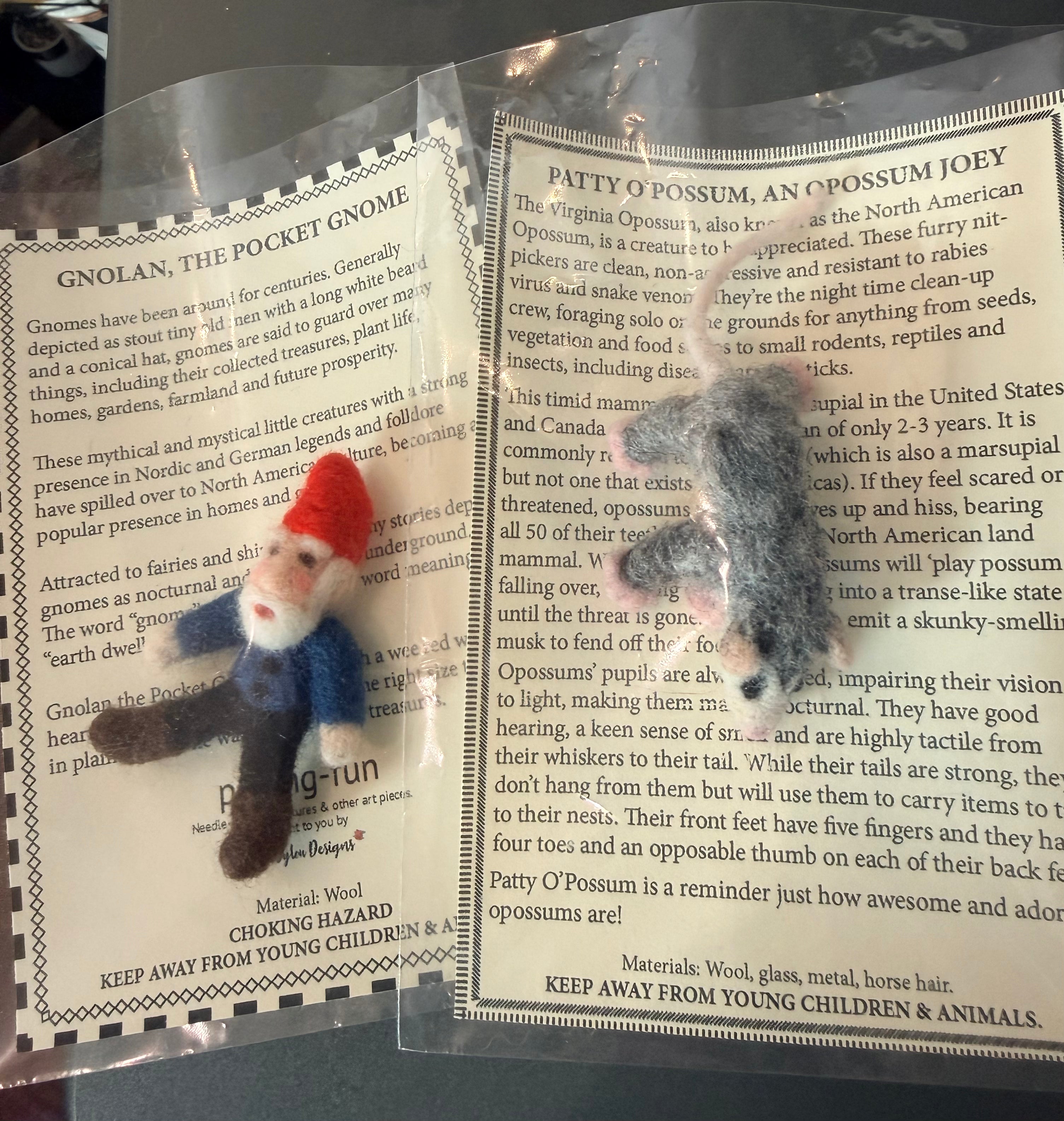 Derbylou Designs: Kym Lambert: Felted Miniatures