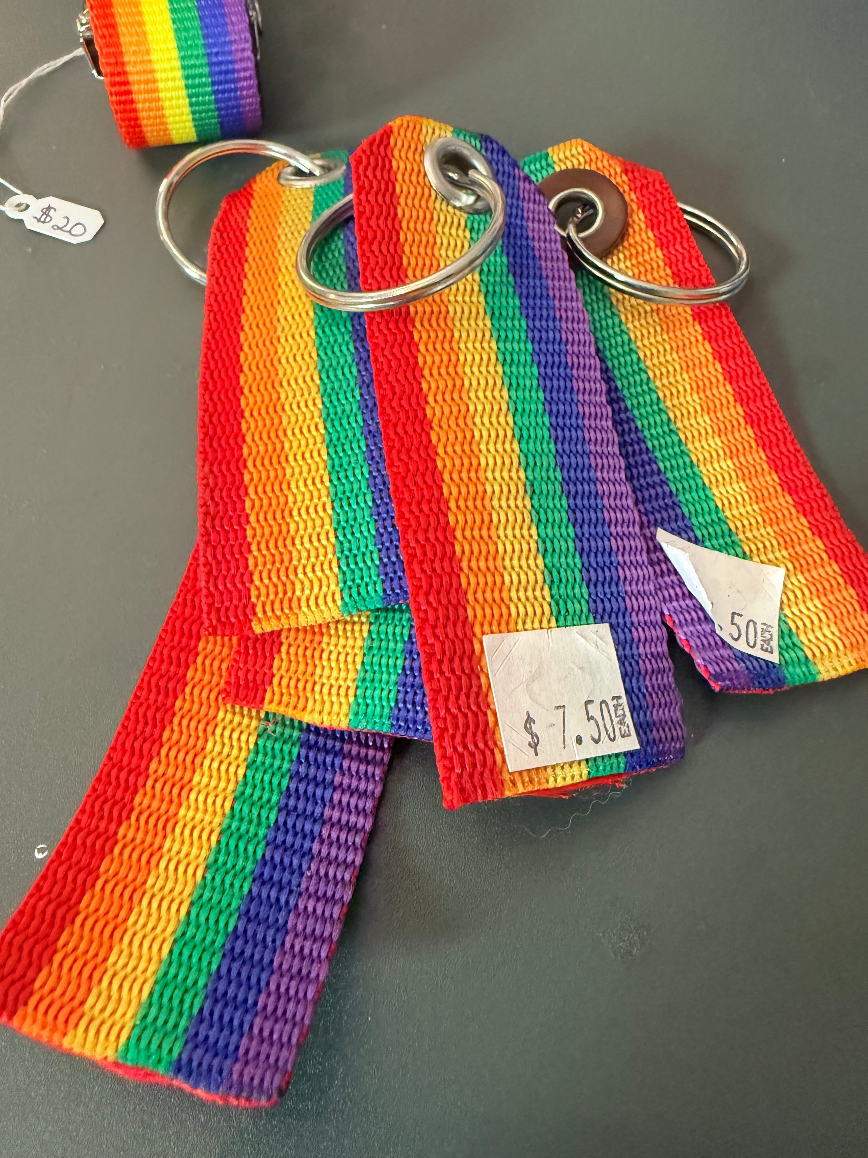 Mark McGee: Grommet Pride Keychains
