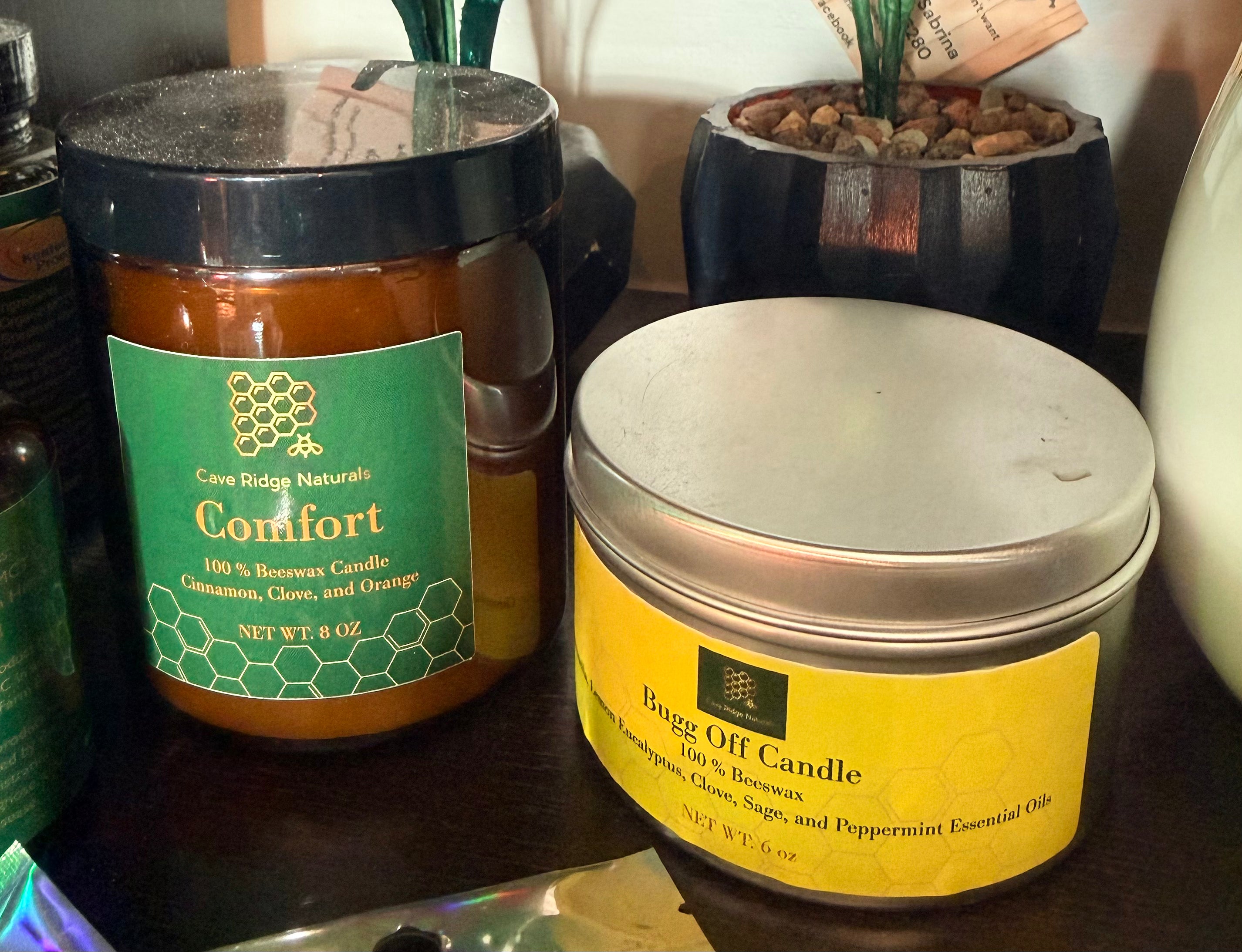 Cave Ridge Naturals: Candles