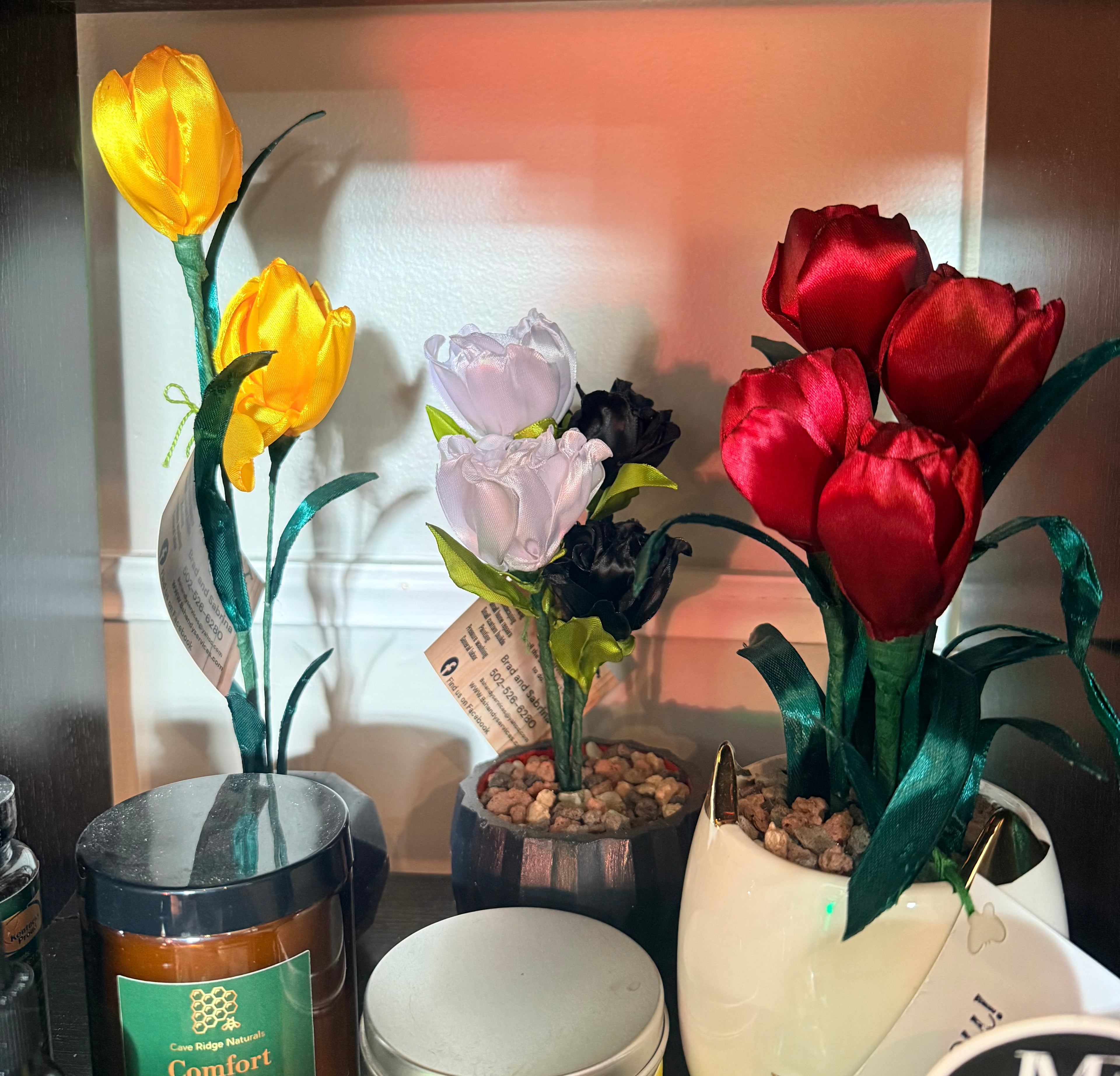 Sabrina Peyton: Handmade Silk Flower Arrangements