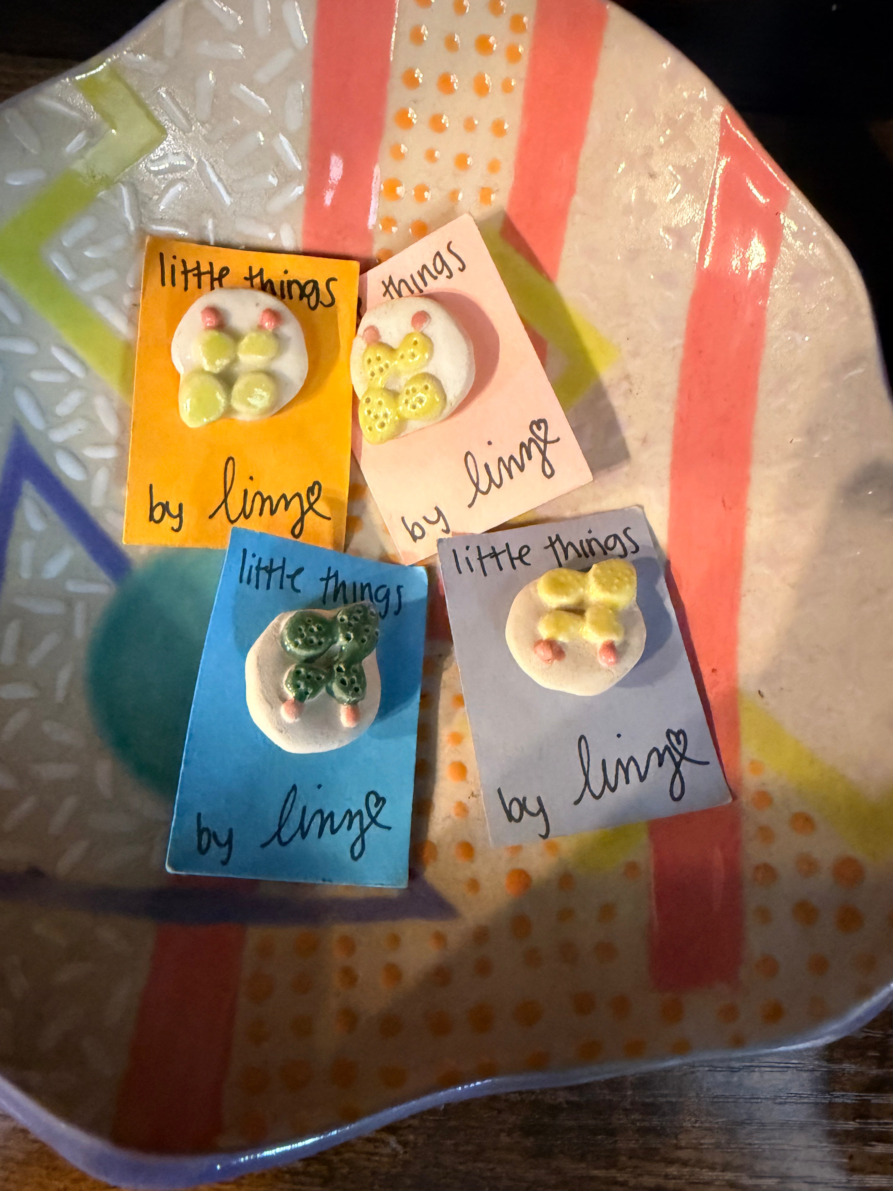 Lindsey Davis: Ceramic Pins