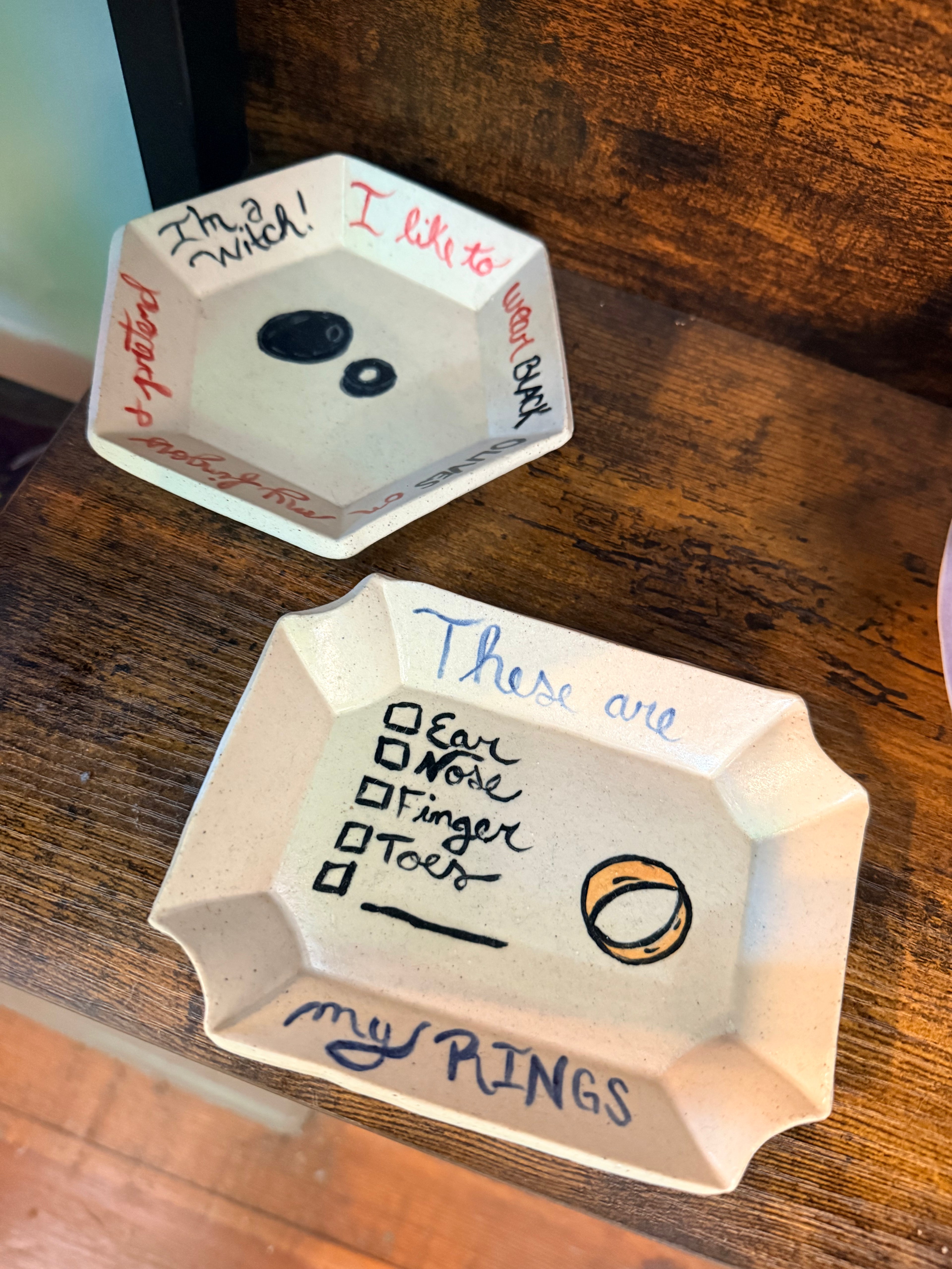 Lindsey Davis: Ceramic Ring Trays