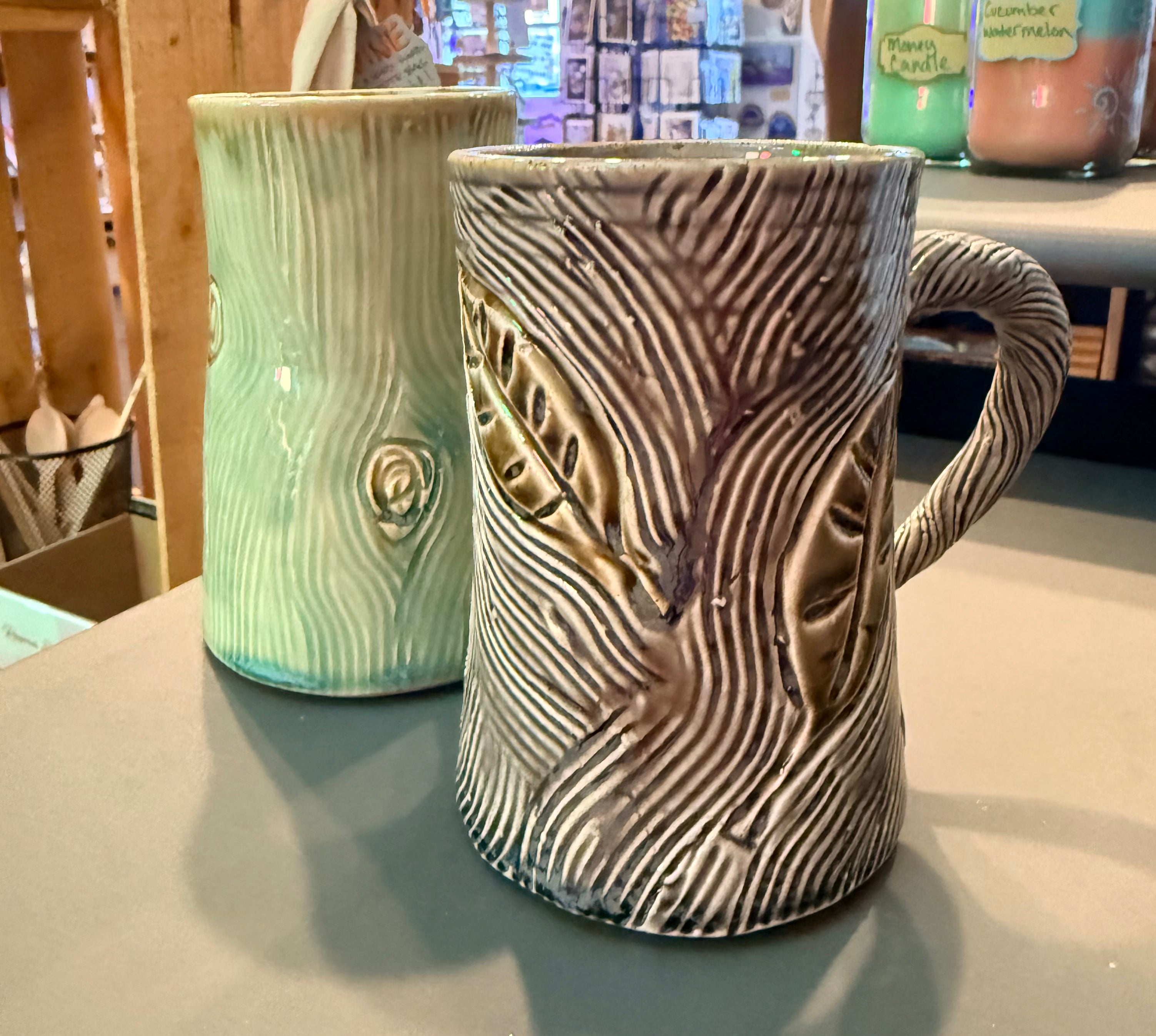 Amy Elswick: Ceramic Coffee Mugs