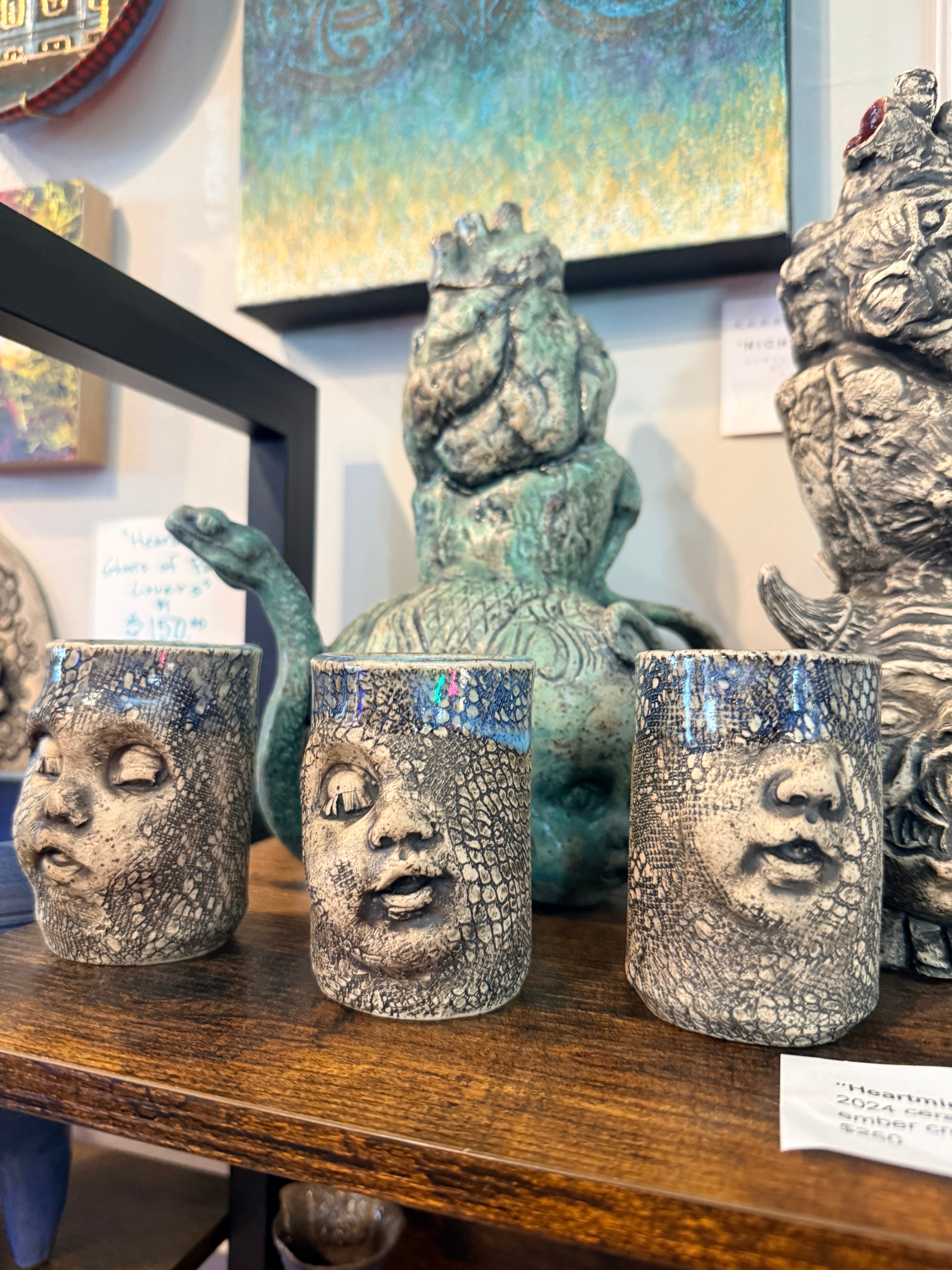 Ember Crow: Heartmind: Hecate Tea Set (Ceramic )