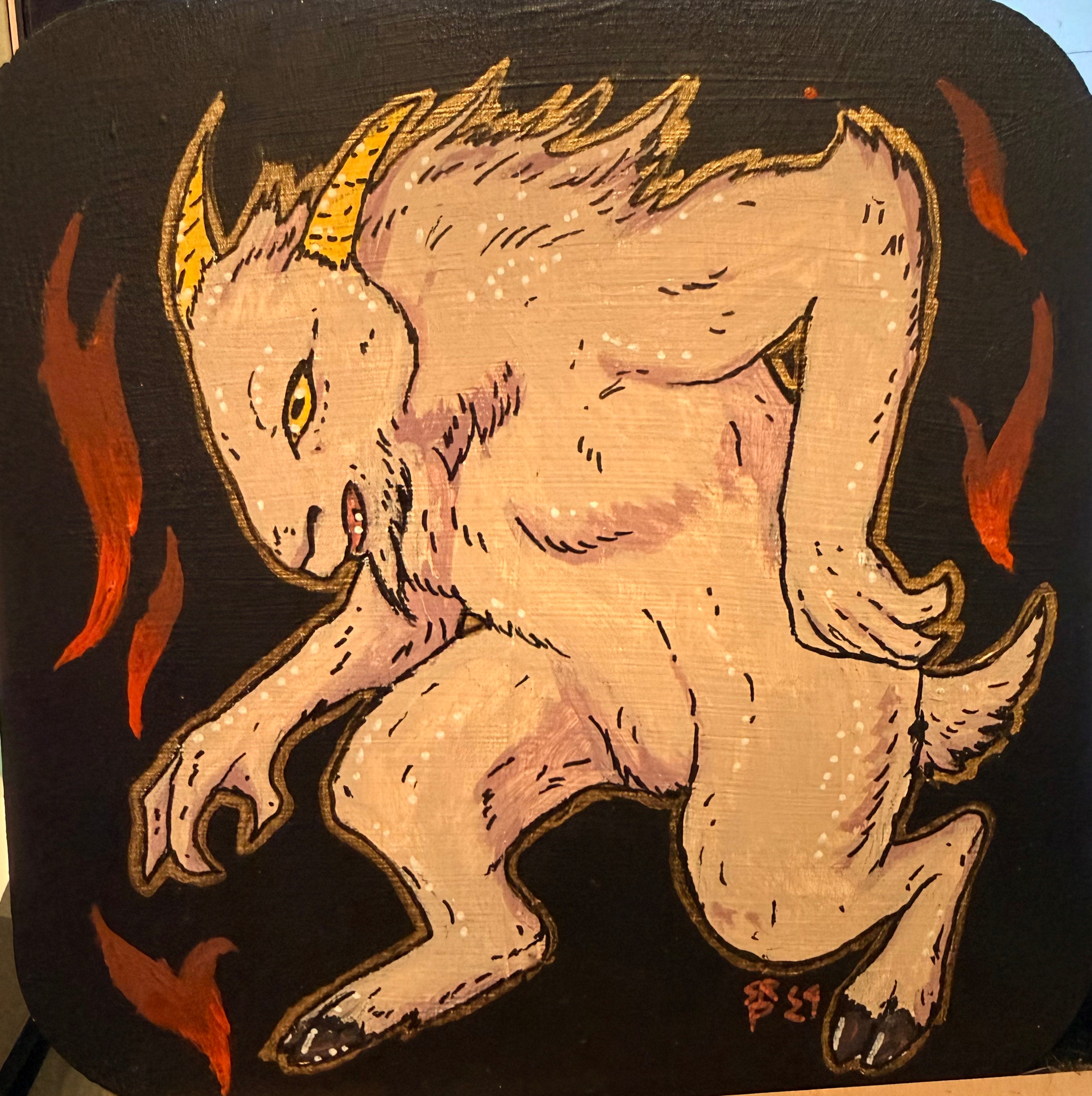 Shelbi Pierce (S.R. Pierce Art): Cryptid Paintings