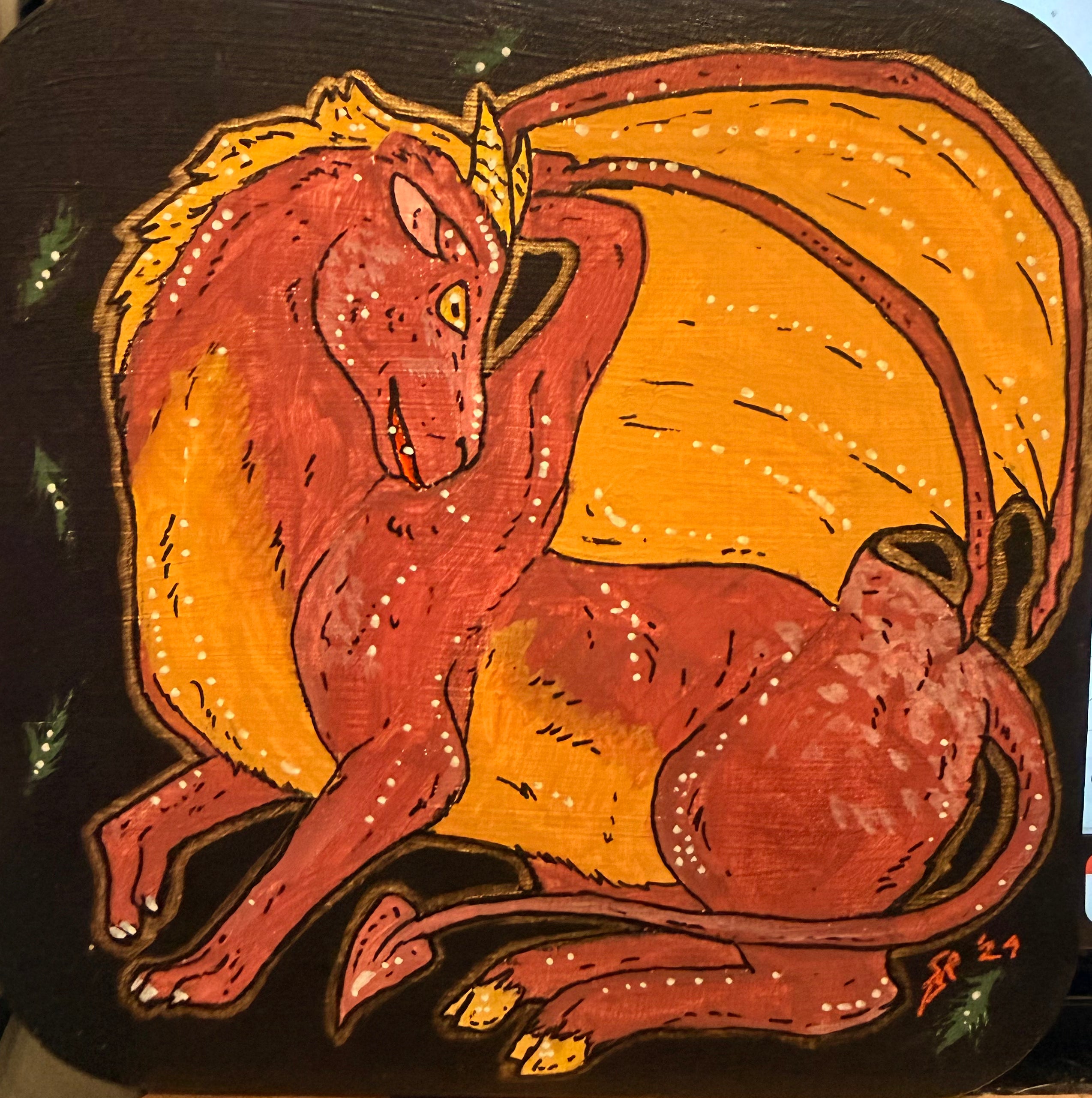Shelbi Pierce (S.R. Pierce Art): Cryptid Paintings